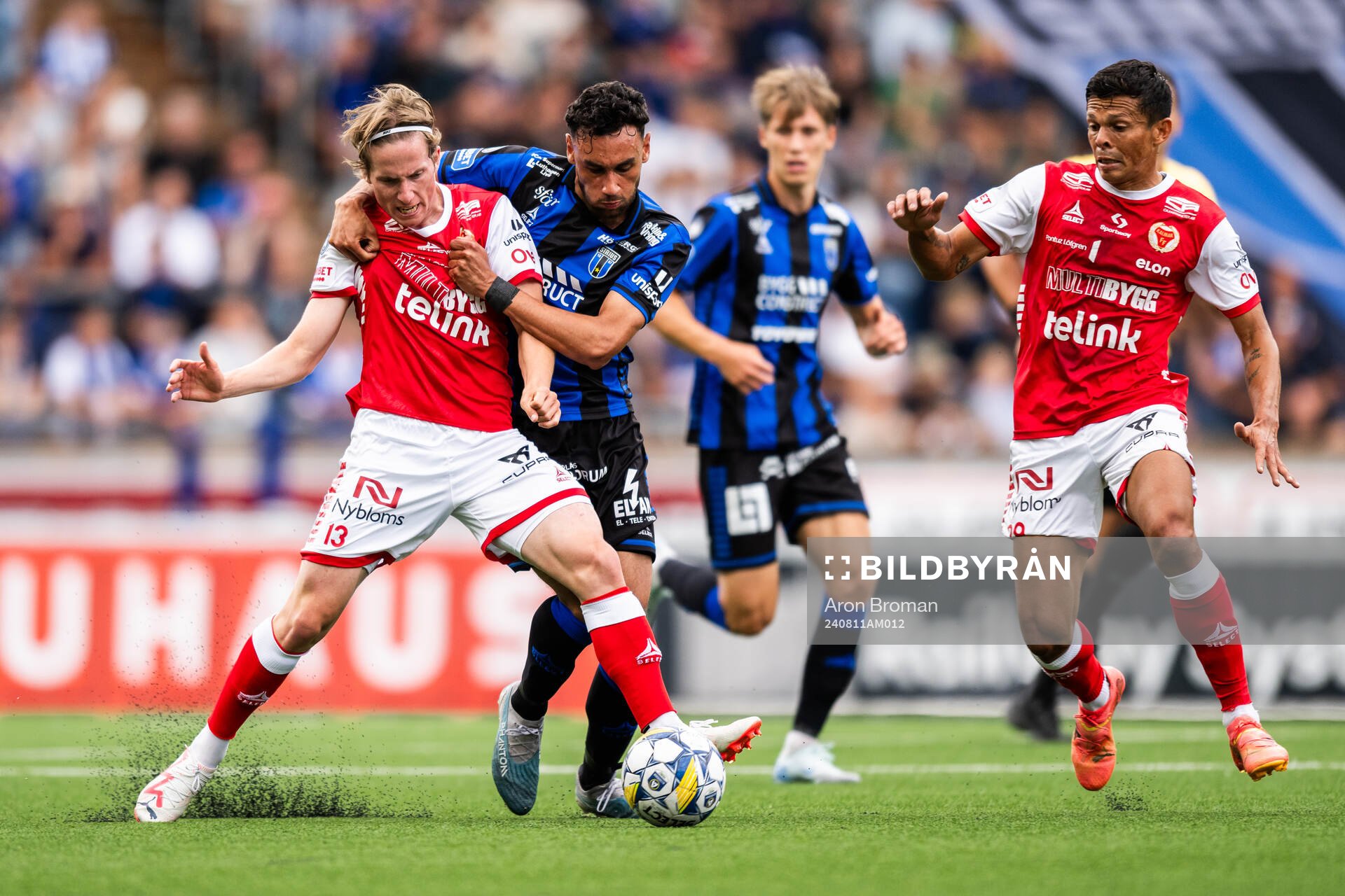 Kalmars Johan Karlsson och Sirius Joakim Persson