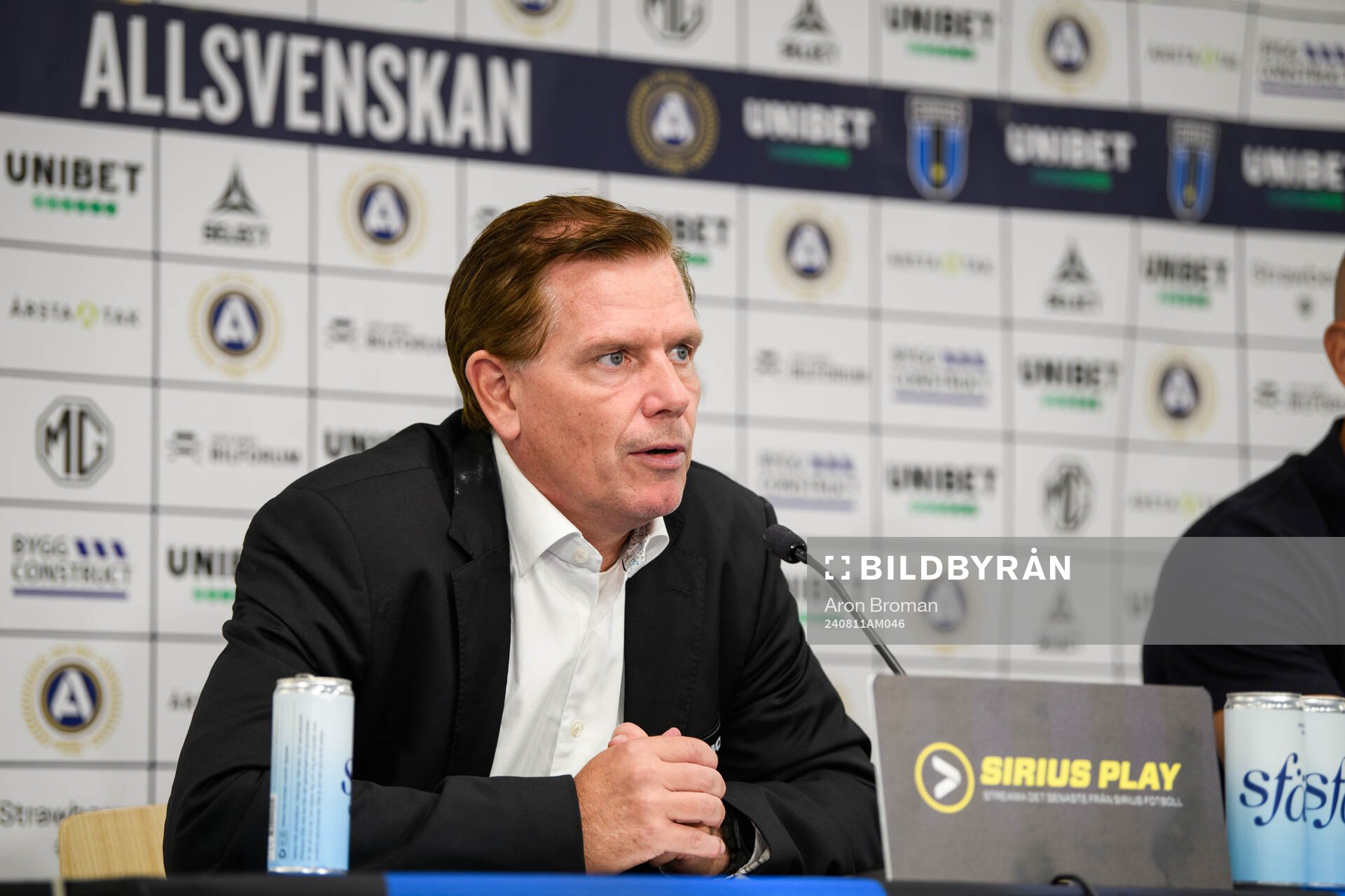 Sirius tränare Christer Mattiasson