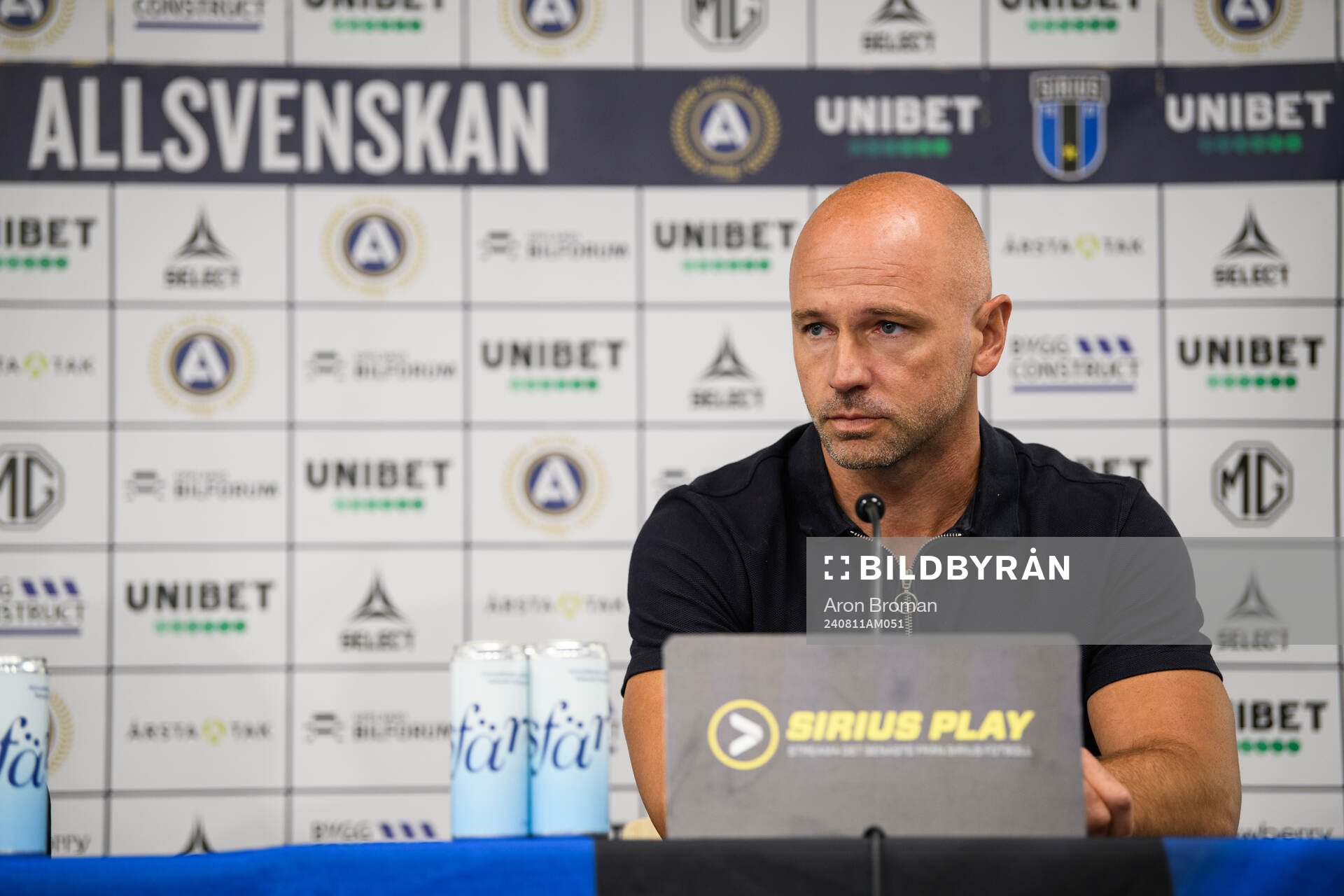 Kalmars tränare Stefan Larsson