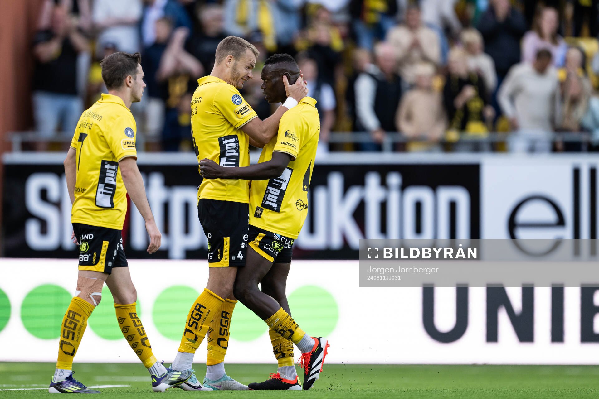 Elfsborgs spelare jublar