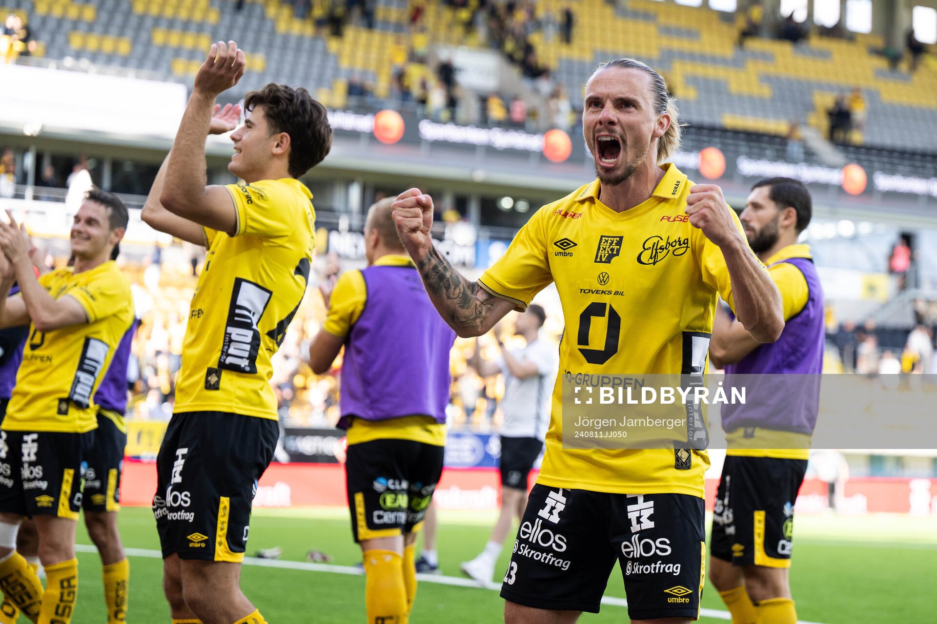Elfsborgs Niklas Hult jublar