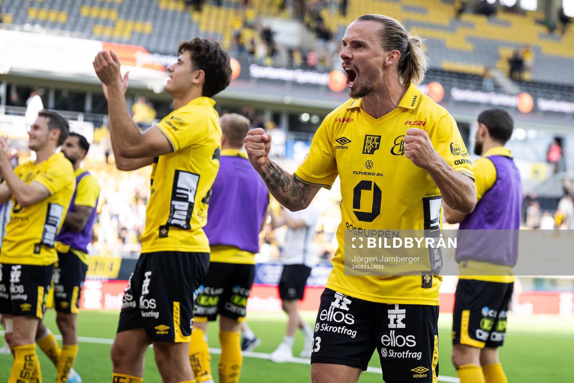 Elfsborgs Niklas Hult jublar