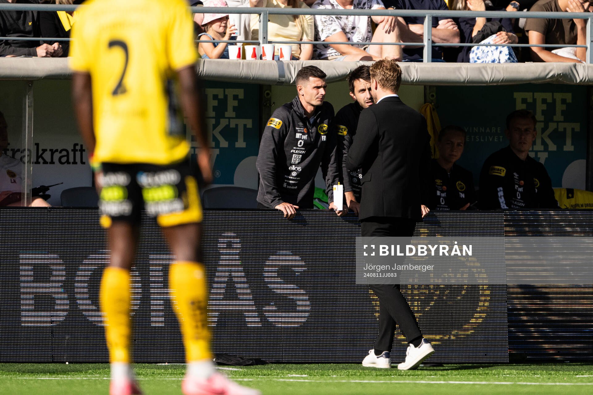 Elfsborgs assisterande tränare Fredrik Ahlstrand och