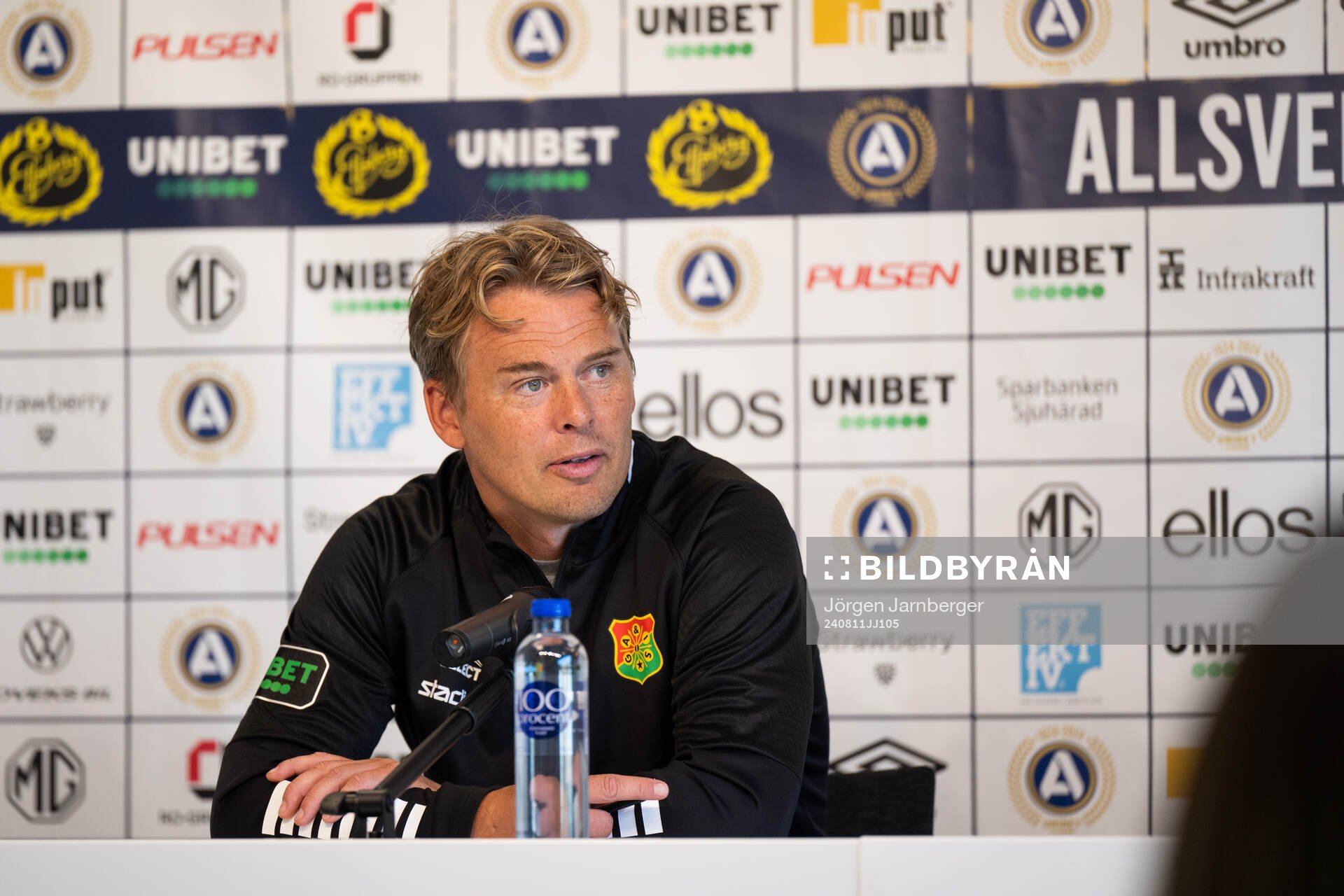 GAIS tränare Fredrik Holmberg