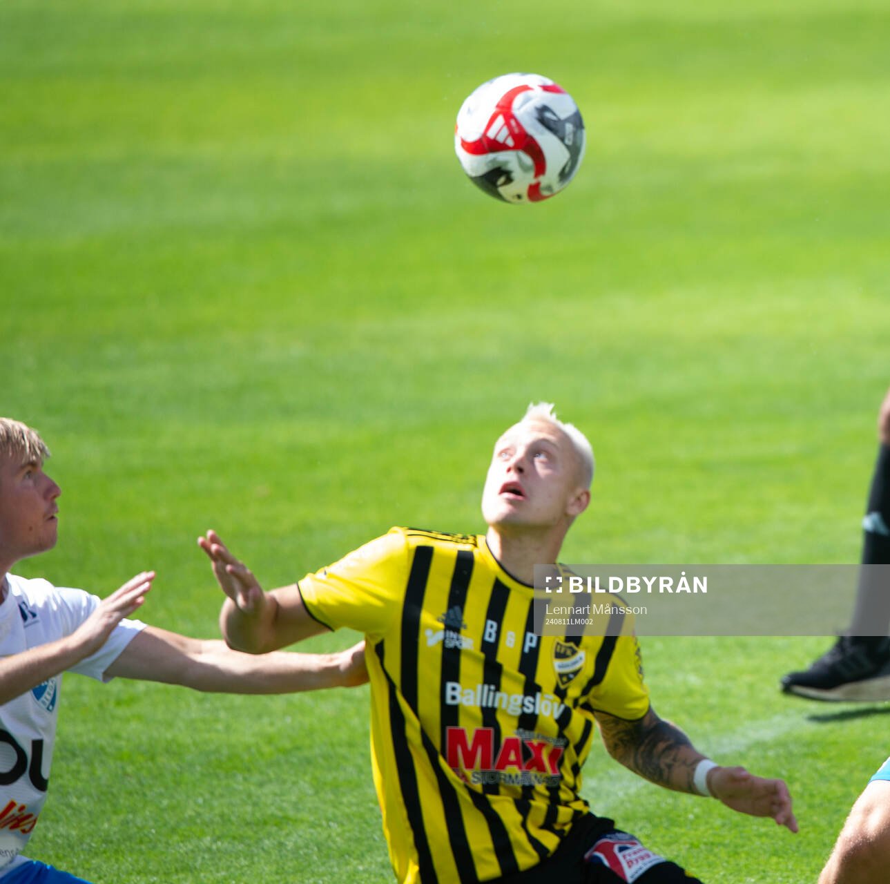 IFK Hässleholms Alexander Sjöström i matchen i div 2