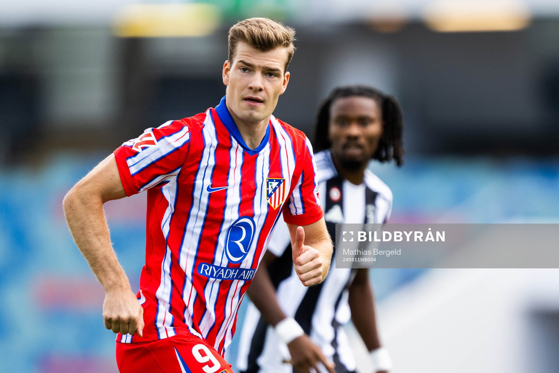 Alexander Sørloth of Atletico Madrid