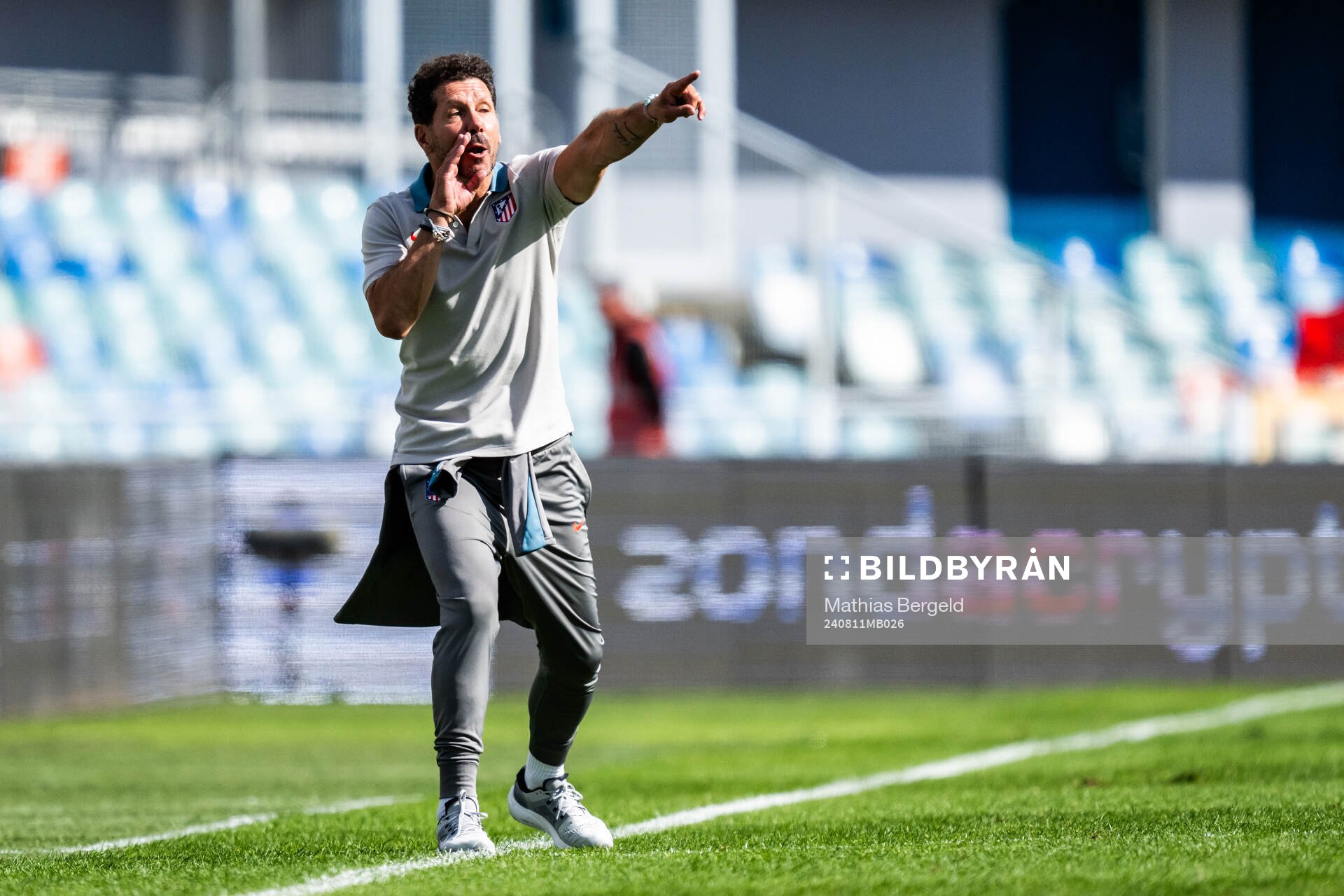 Head coach Diego Simeone of Atletico Madrid