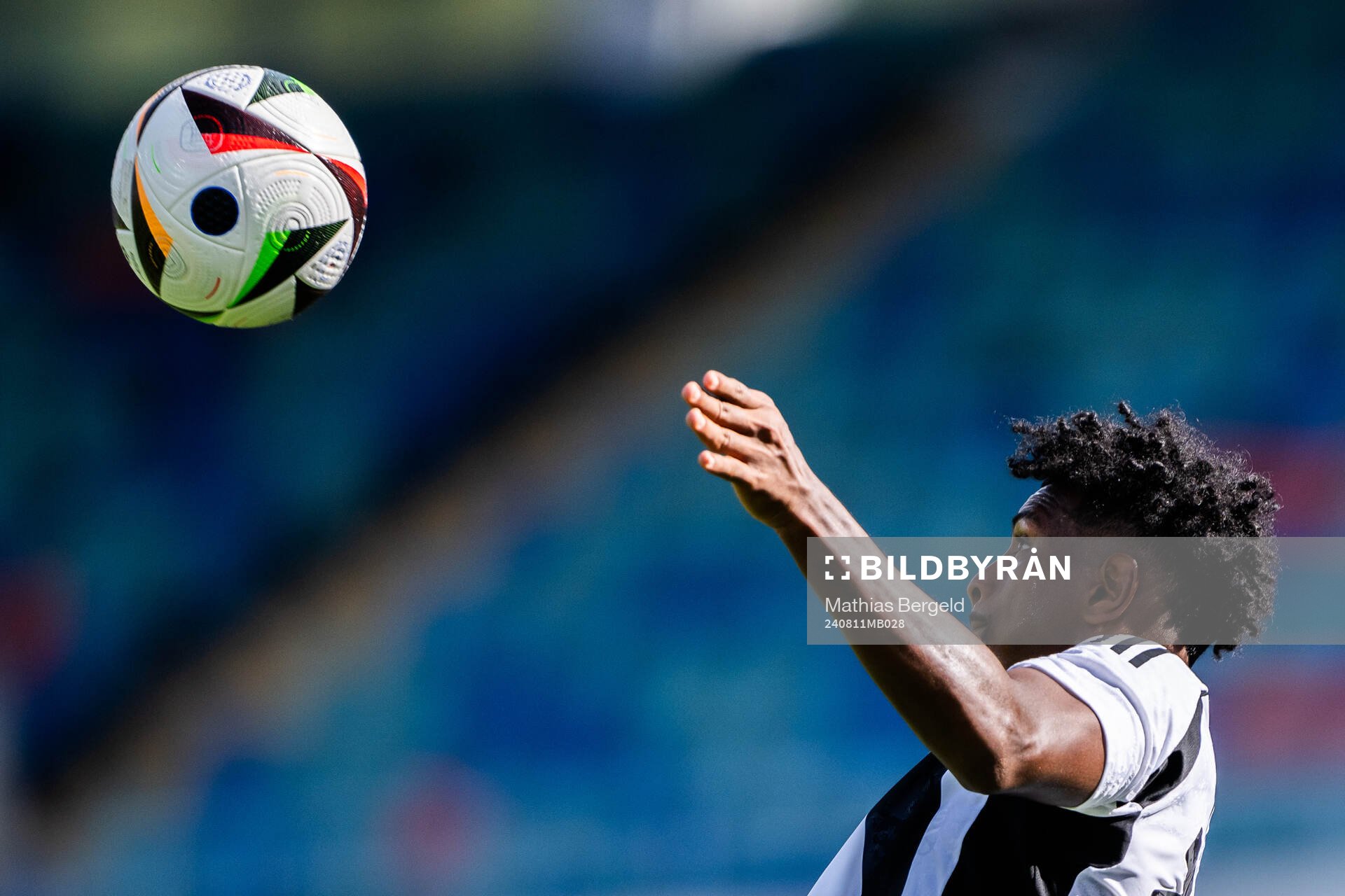 Juan Cabal Murillo of Juventus during the Friendly football match between Atletico Madrid and Juventus on August 11, 2024 in Gothenburg.