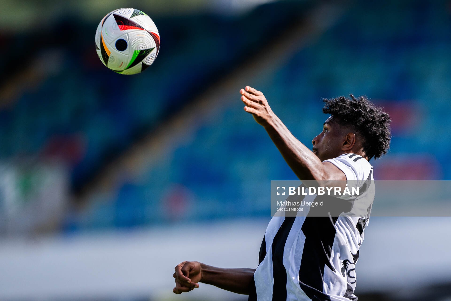 Juan Cabal Murillo of Juventus during the Friendly football match between Atletico Madrid and Juventus on August 11, 2024 in Gothenburg.