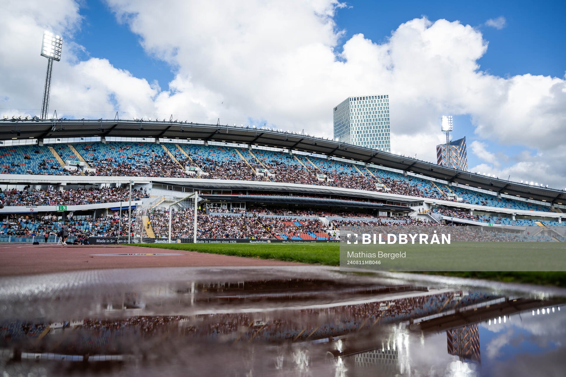General view of Ullevi Stadium