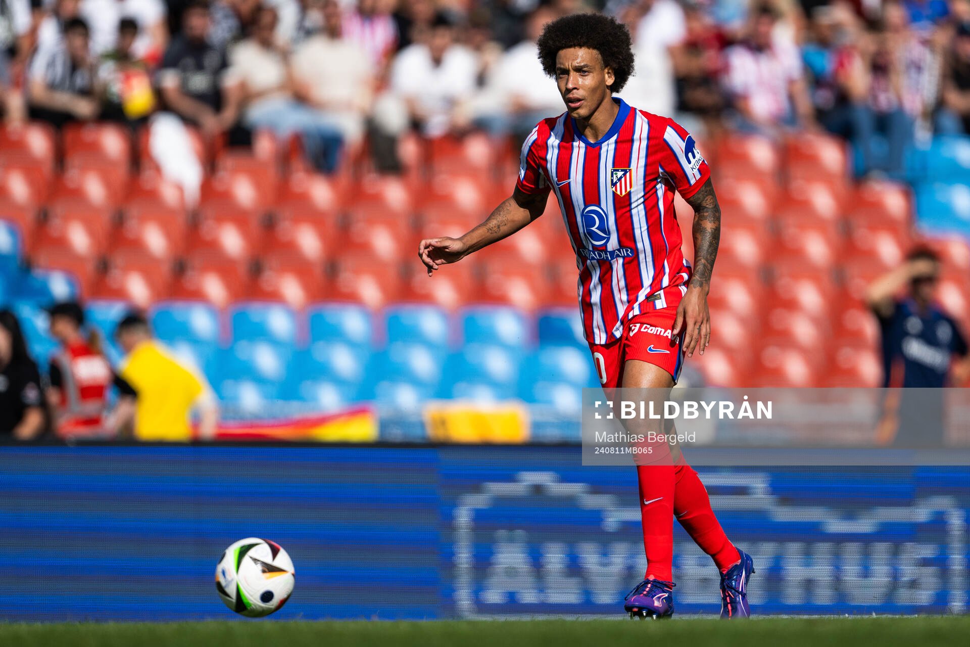Axel Witsel of Atletico Madrid during the Friendly football match between Atletico Madrid and Juventus on August 11, 2024 in Gothenburg.