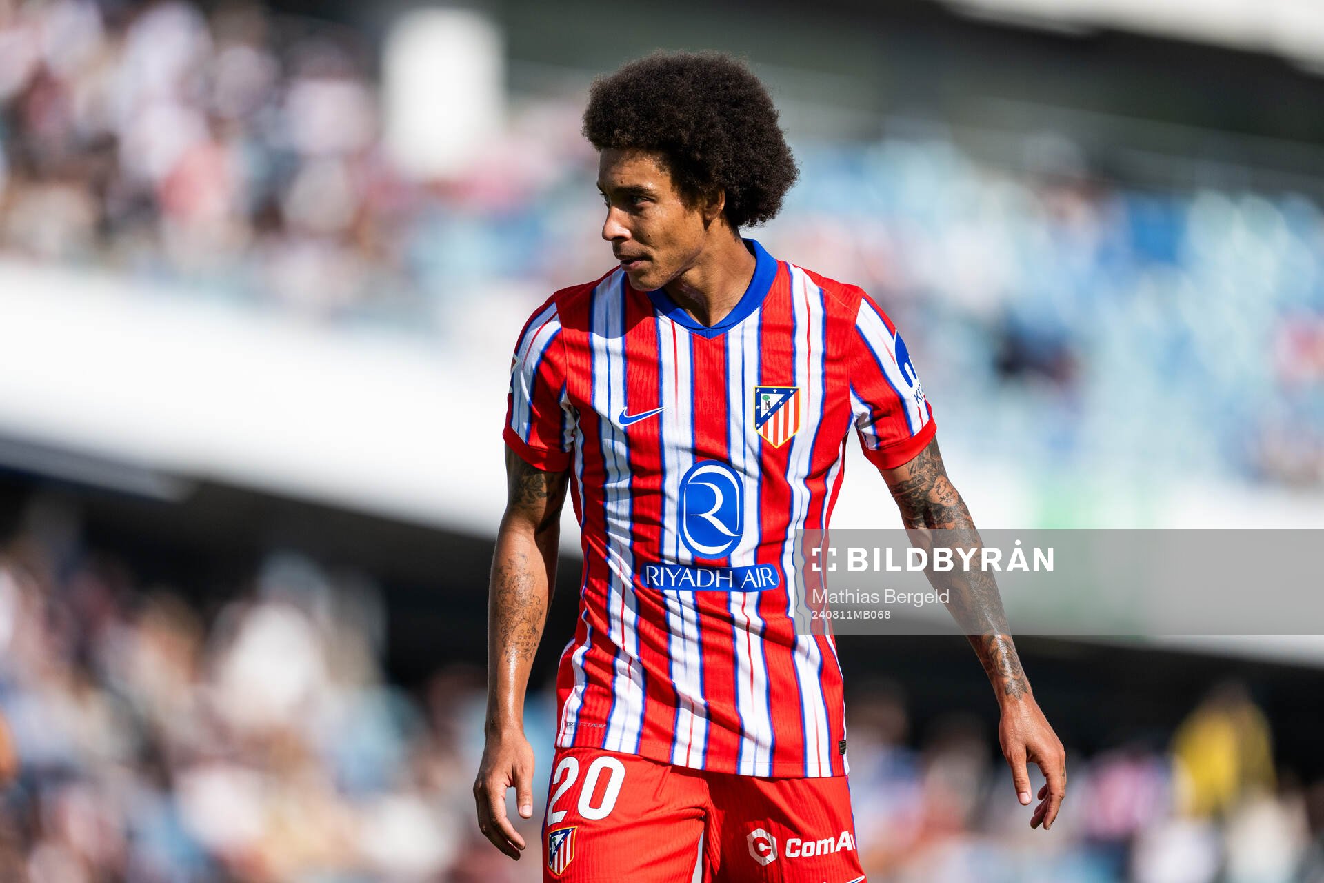 Axel Witsel of Atletico Madrid during the Friendly football match between Atletico Madrid and Juventus on August 11, 2024 in Gothenburg.