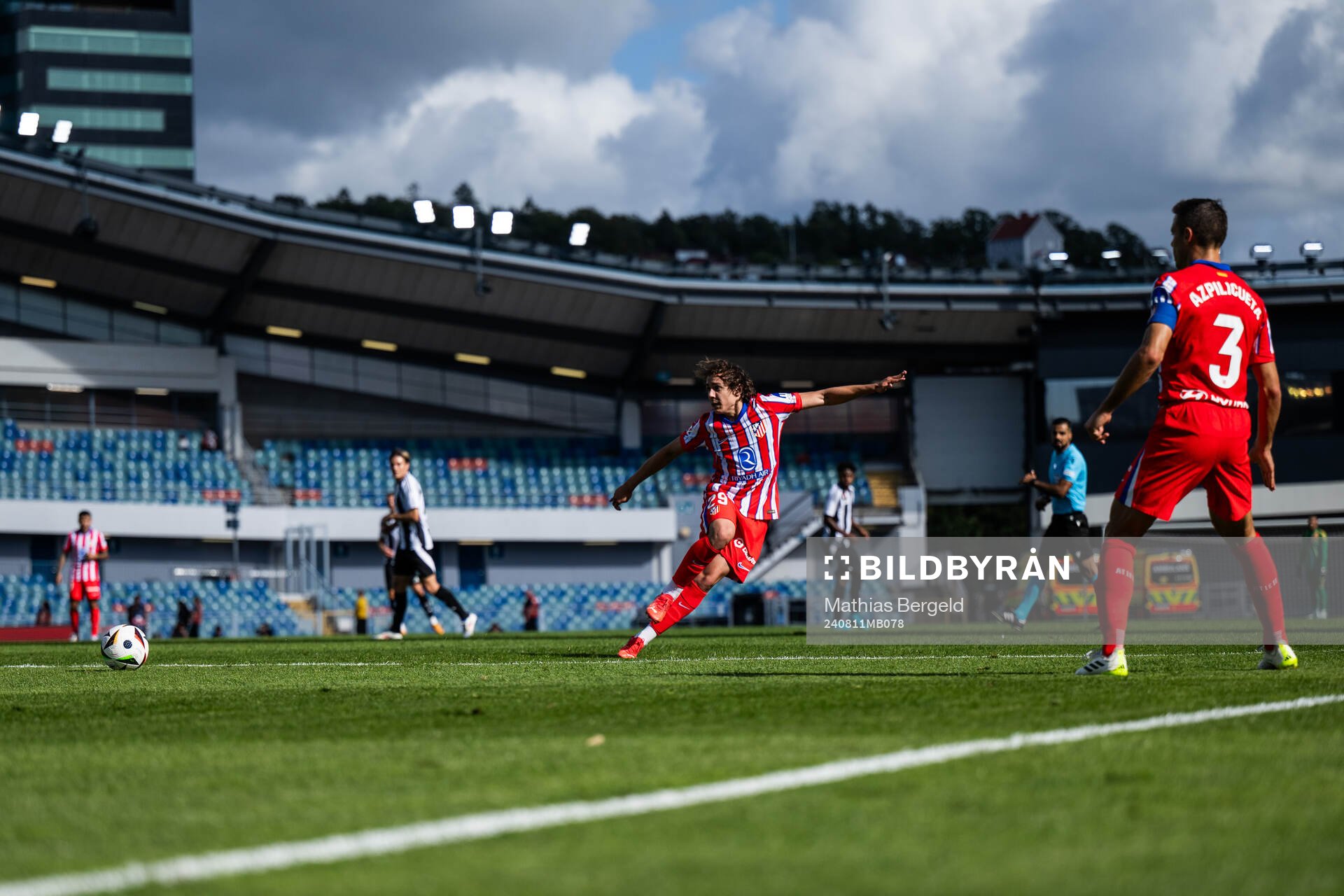 Javi Serrano of Atletico Madrid