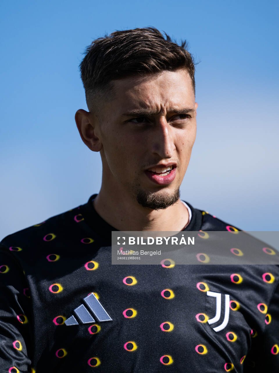 Jonas Rouhi of Juventus after the Friendly football match between Atletico Madrid and Juventus on August 11, 2024 in Gothenburg.
