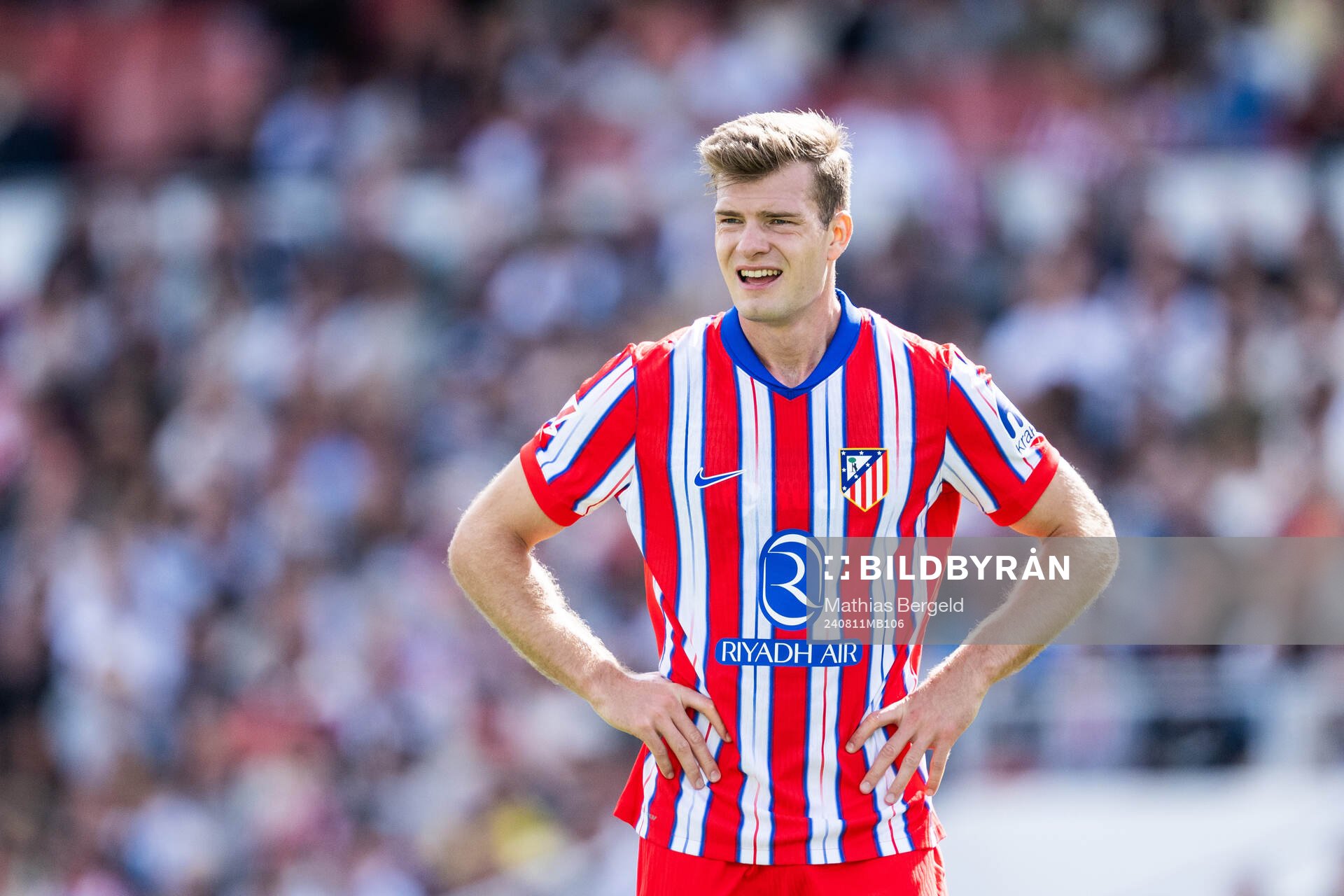 Alexander Sørloth of Atletico Madrid
