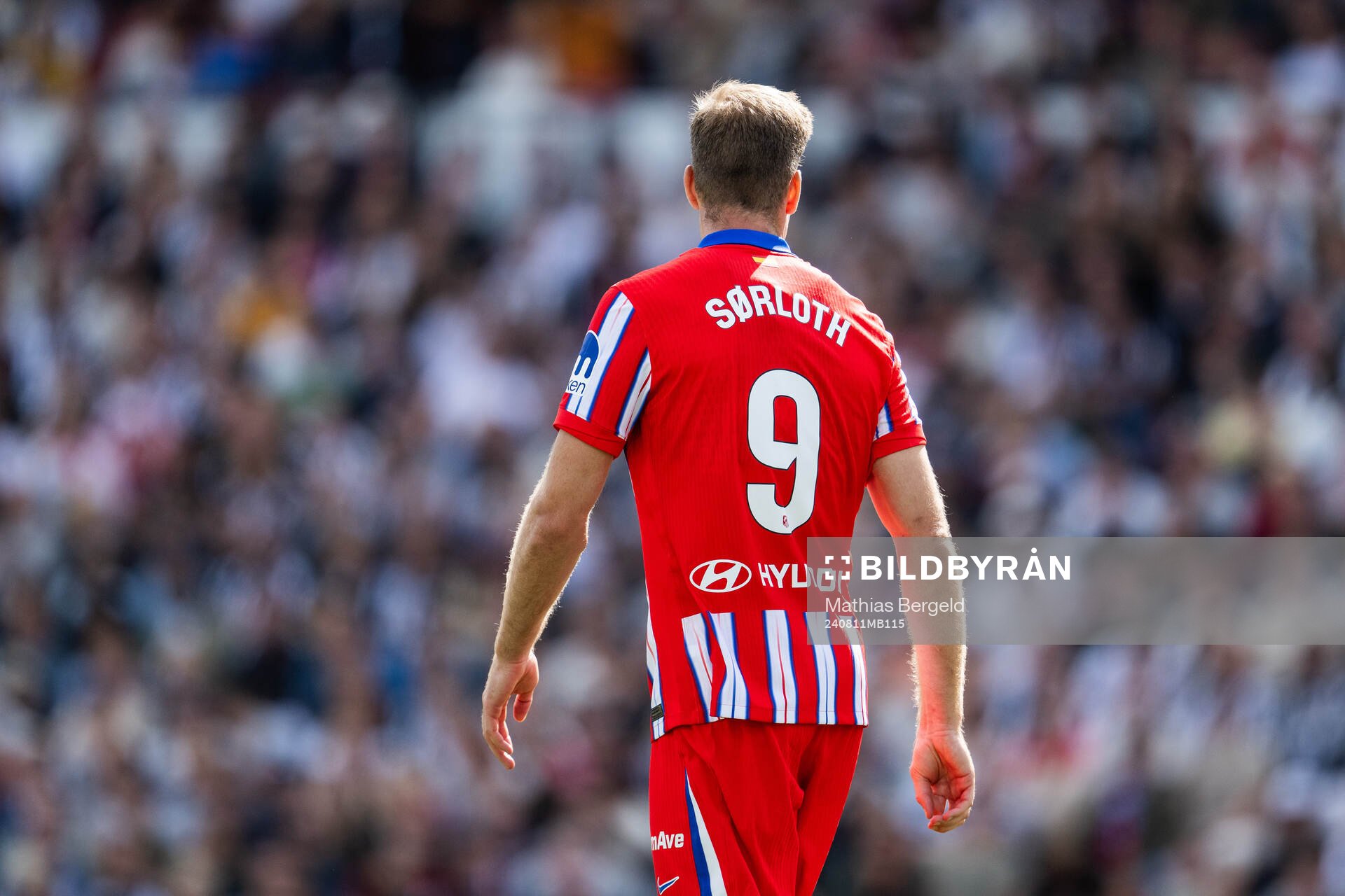 Alexander Sørloth of Atletico Madrid