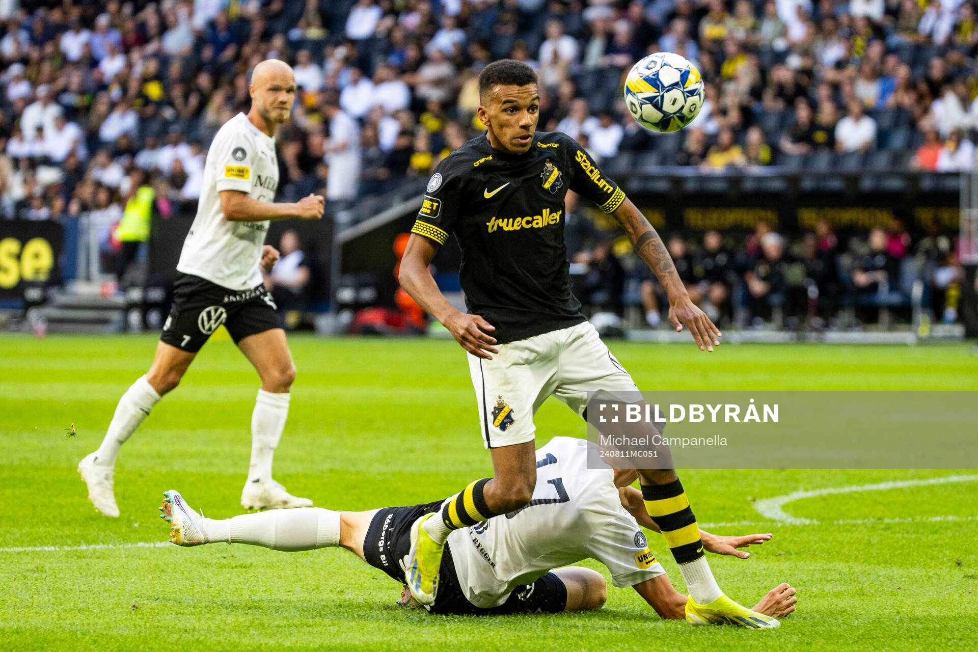 AIKs Rui Manuel Muati Modesto gör 1-0 målet