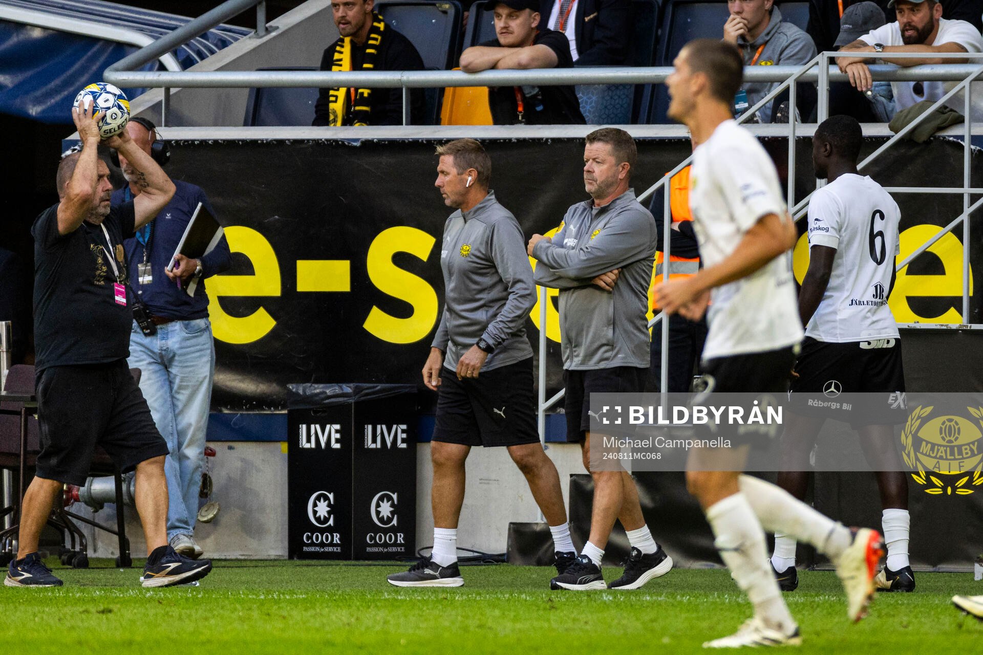 Mjällbys tränare Anders Torstensson