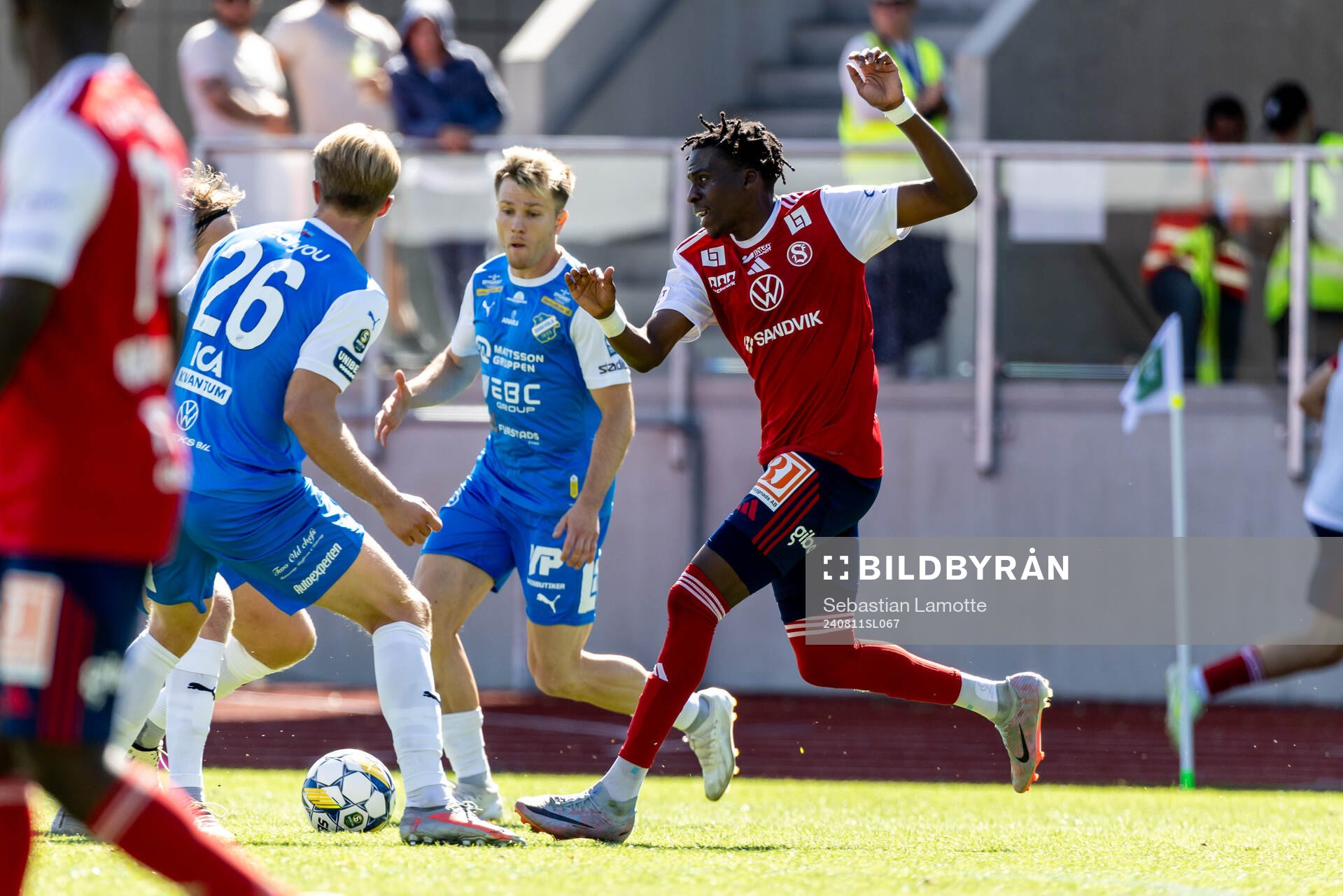 Sandvikens IFs Calvin Kabuye