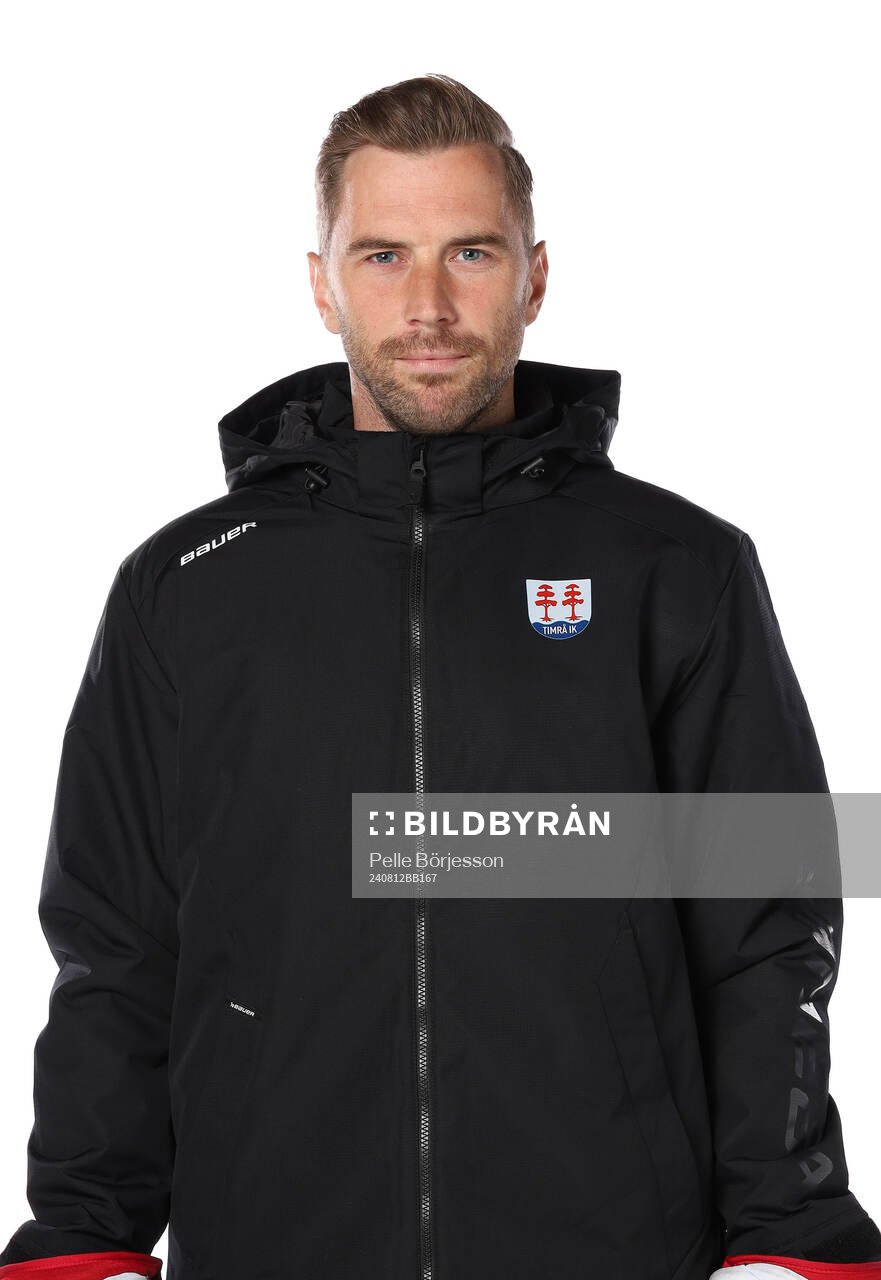 Timrås målvaktstränare Robin Danielsson