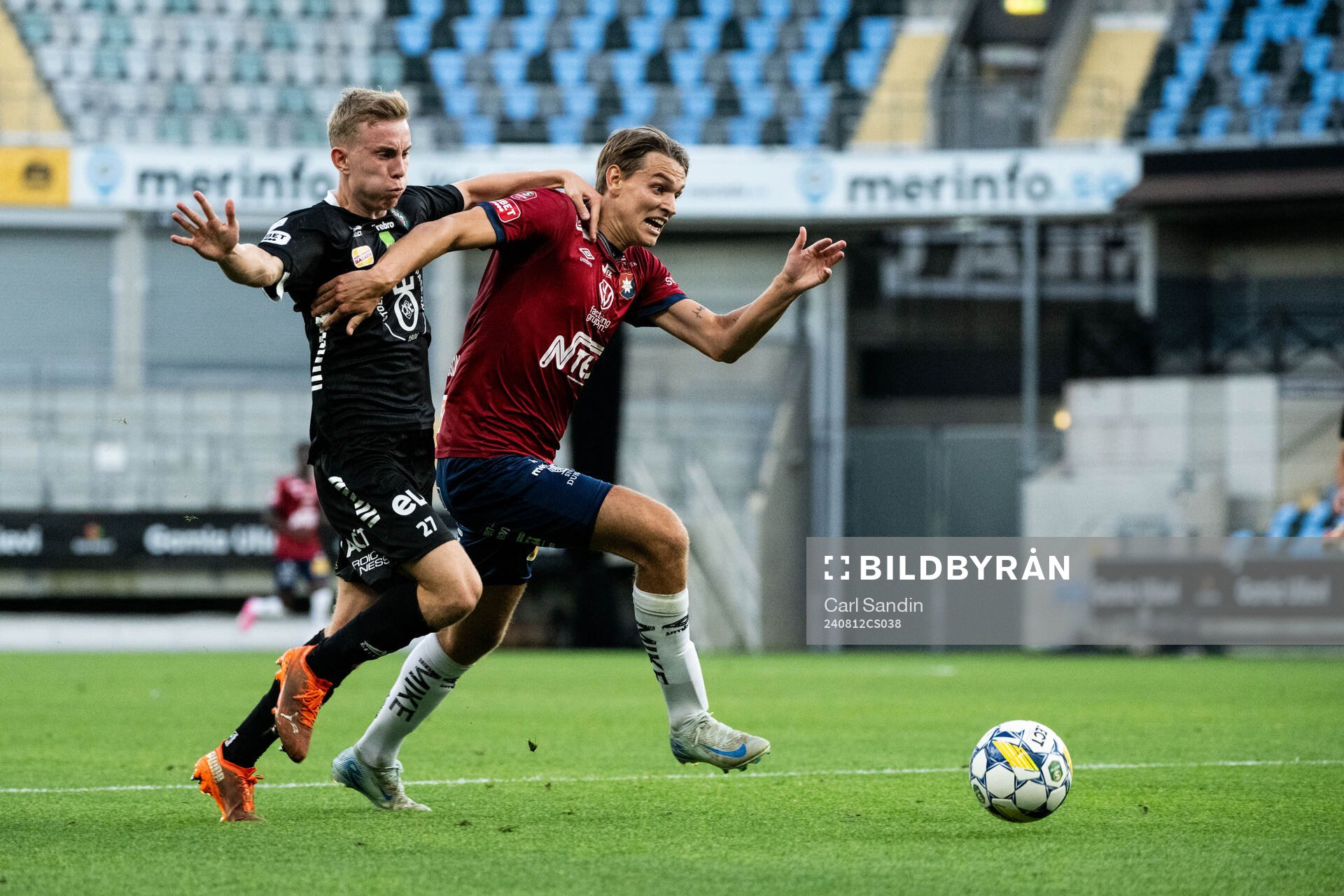 Örebros Valgeir Valgeirsson och Örgrytes Noah