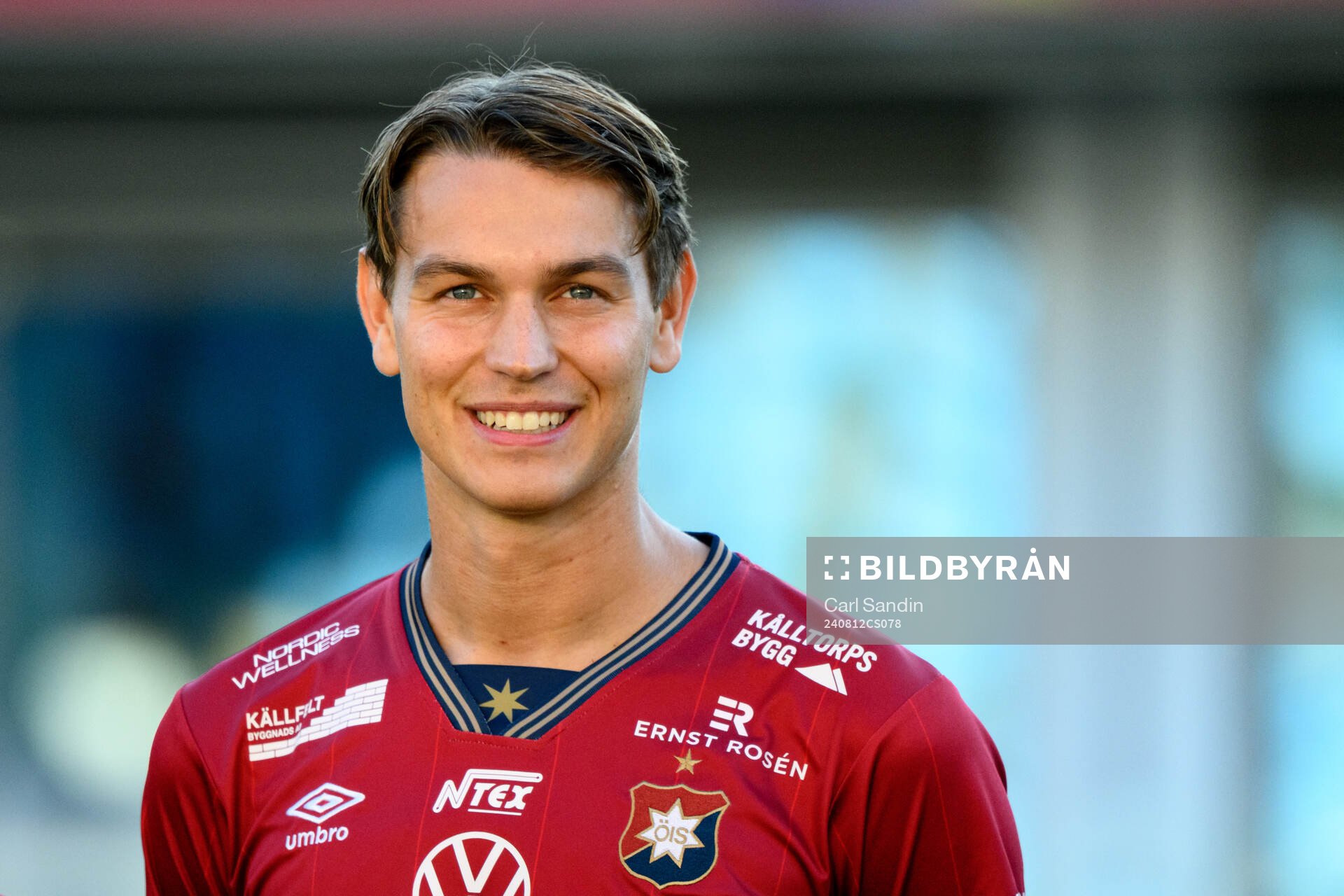Örgrytes Noah Christoffersson vid lineup