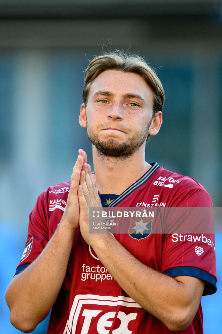 Örgrytes William Svensson vid lineup