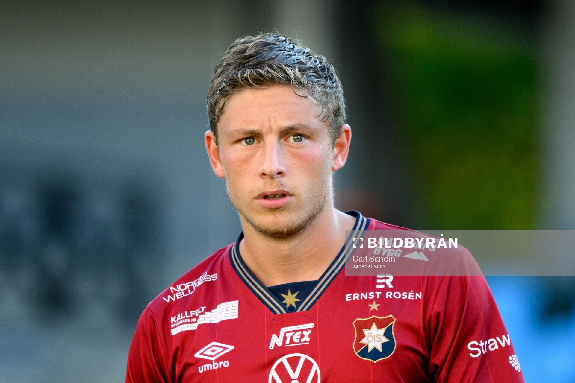Örgrytes Anton Andreasson vid lineup