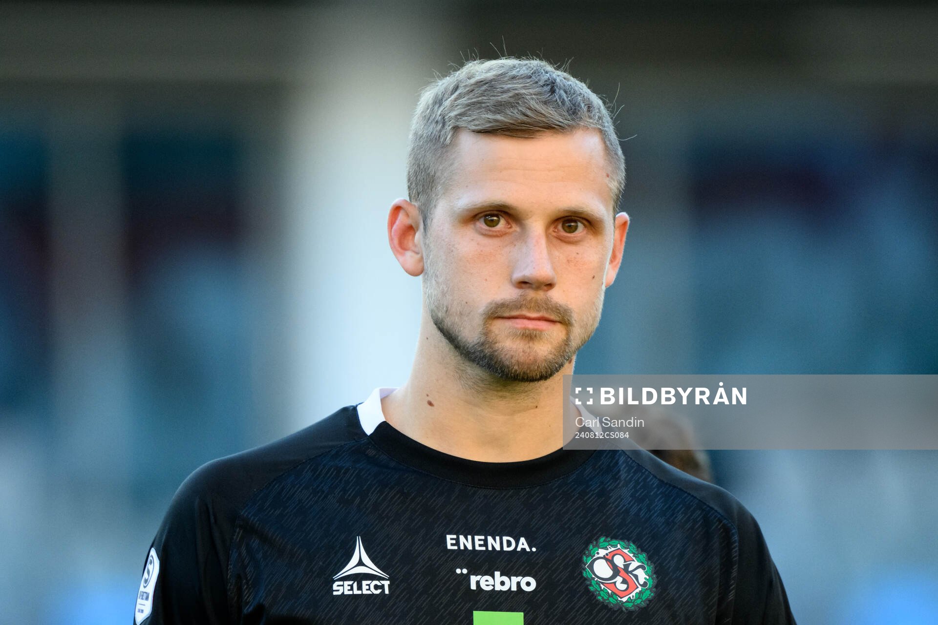 Örebros Erik Andersson vid lineup