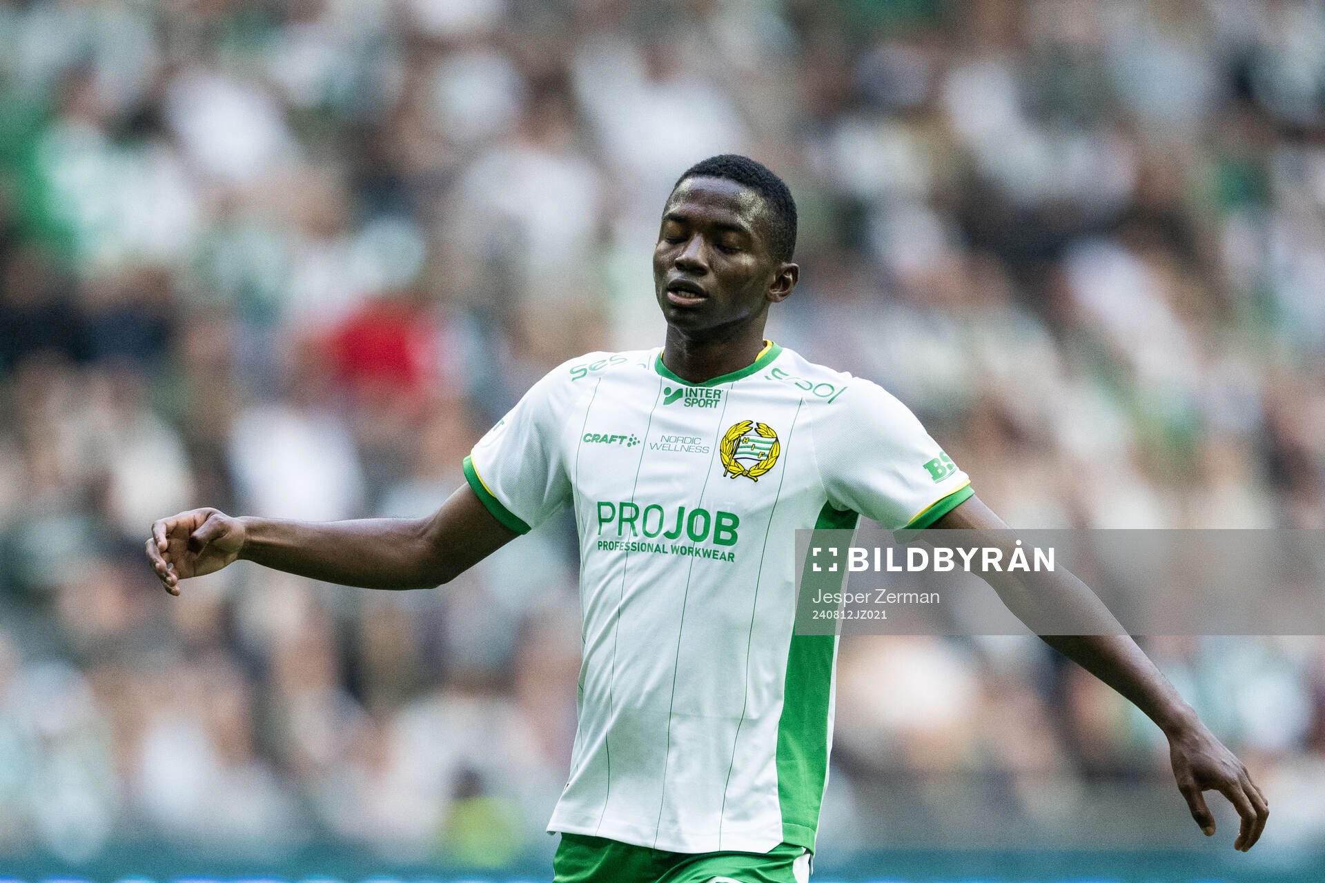 Hammarbys Bouzomana Toure deppar