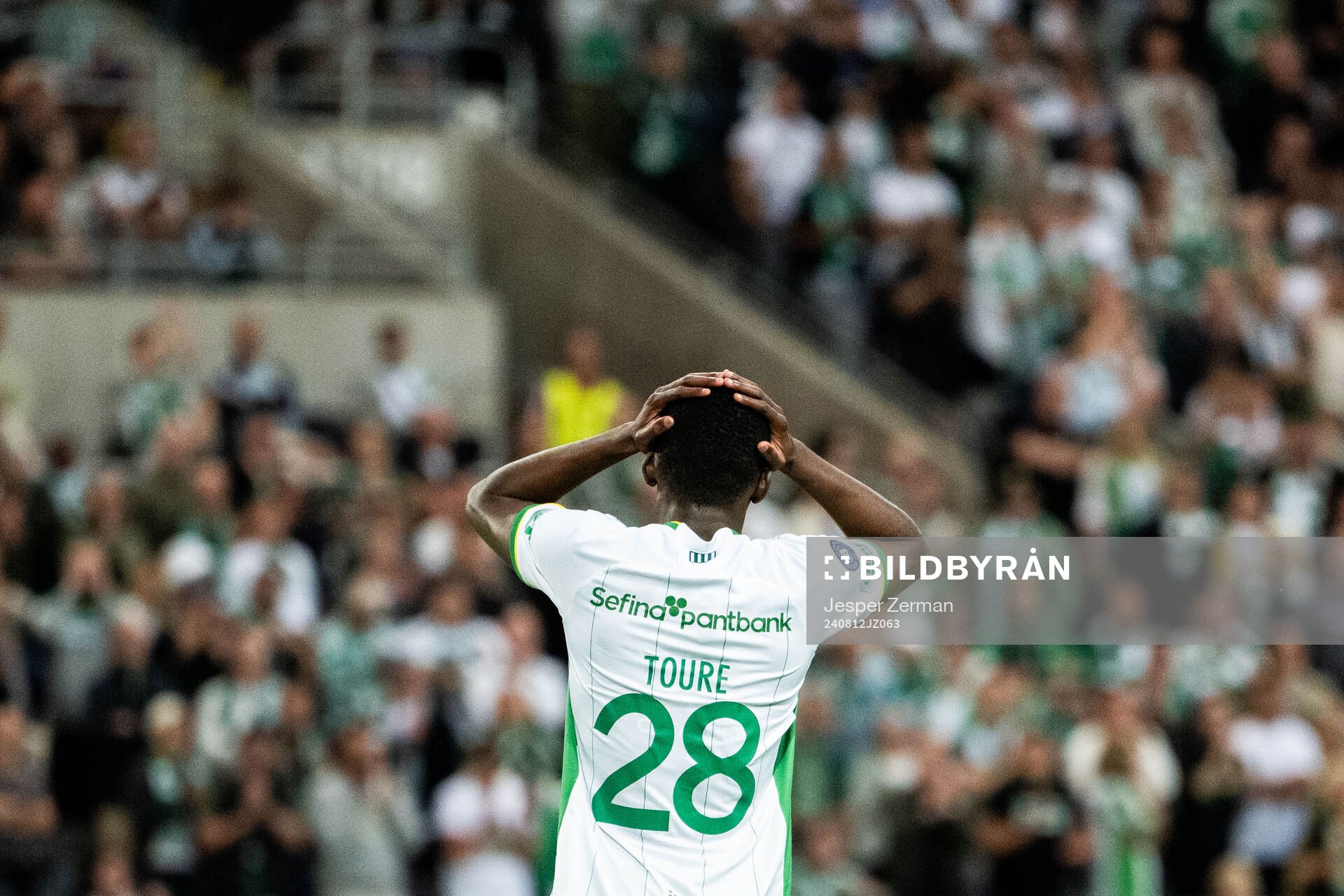 Hammarbys Bouzomana Toure deppar