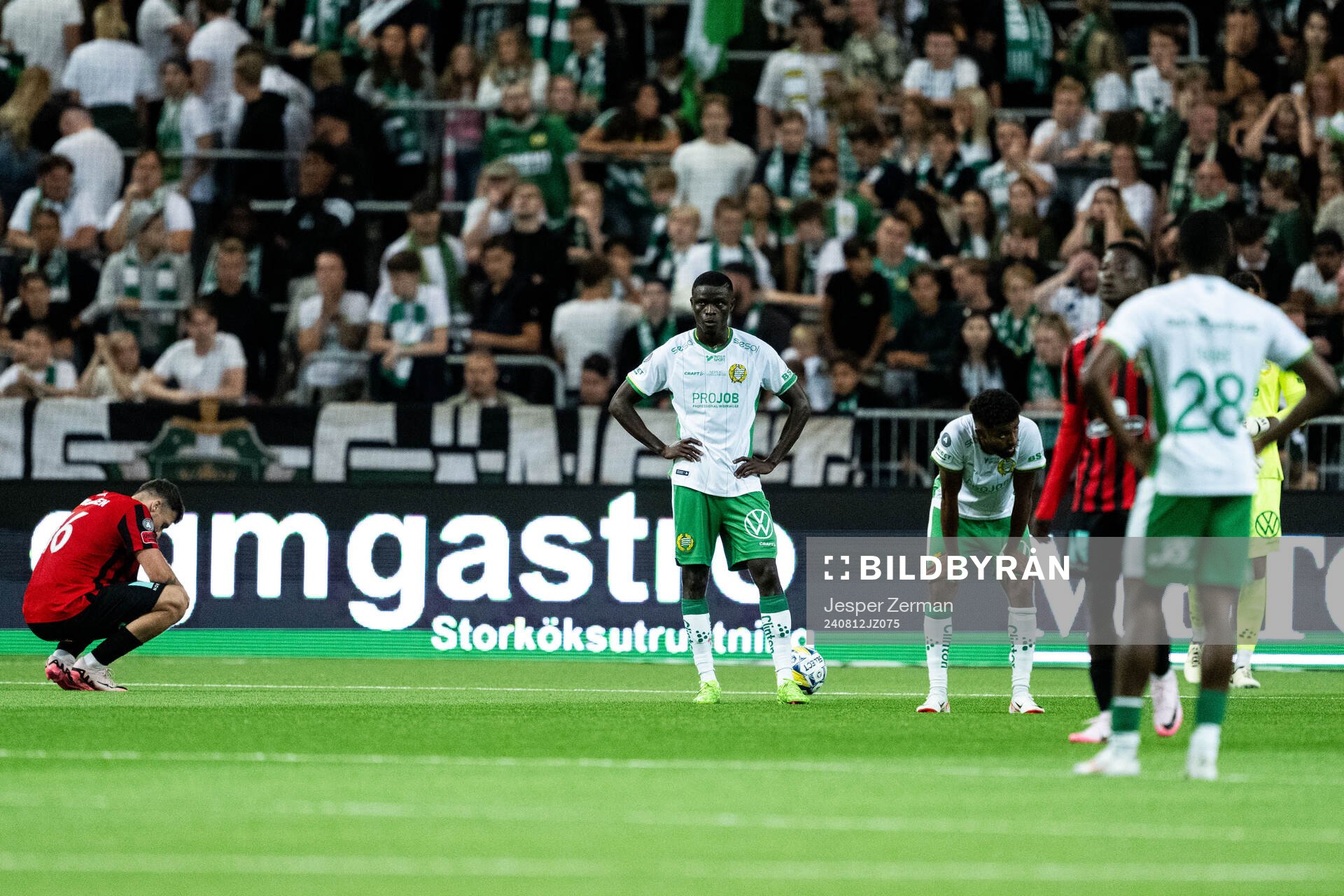 Hammarbys Ibrahima Breze Fofana deppar