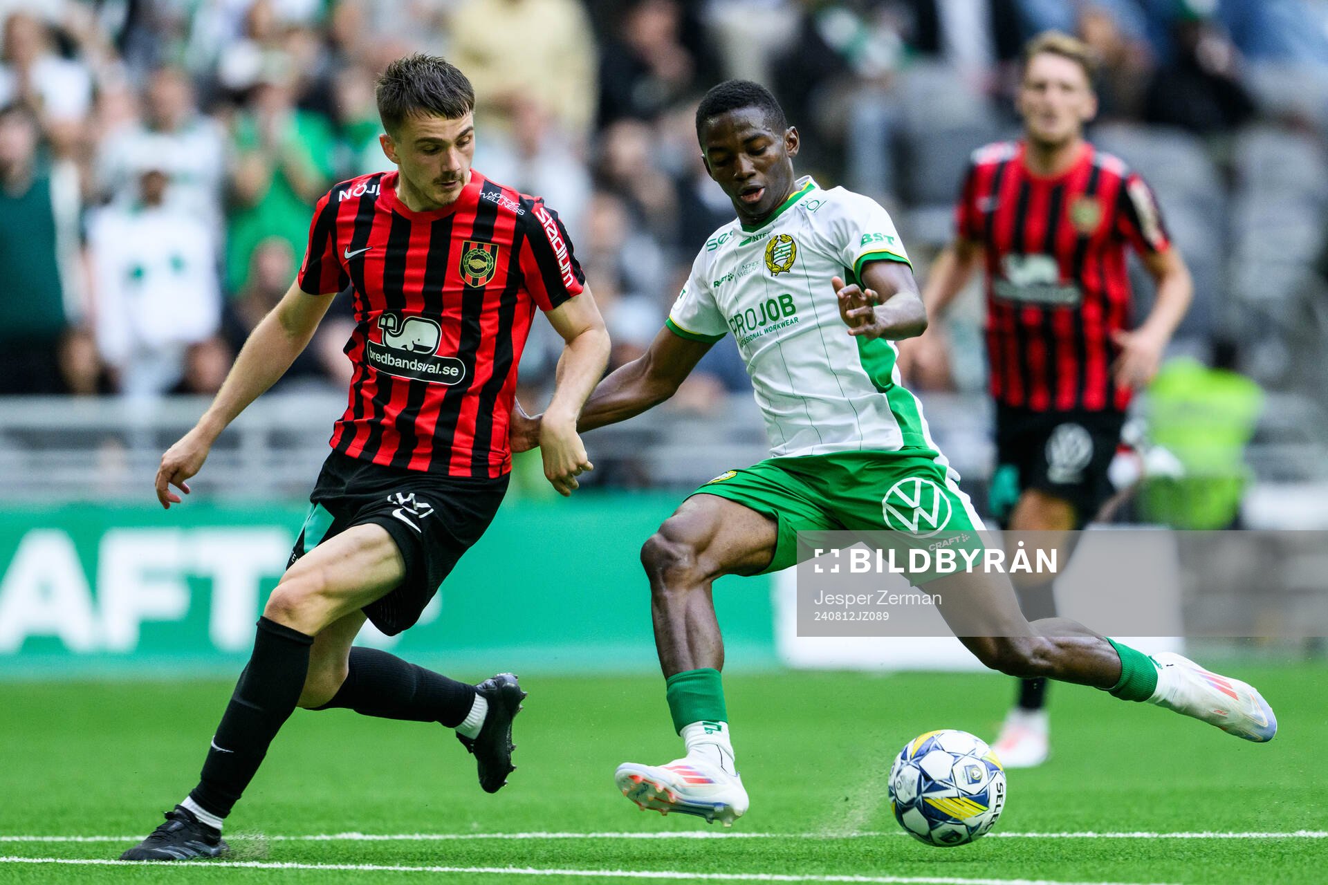 Hammarbys Bouzomana Toure gör 2-1