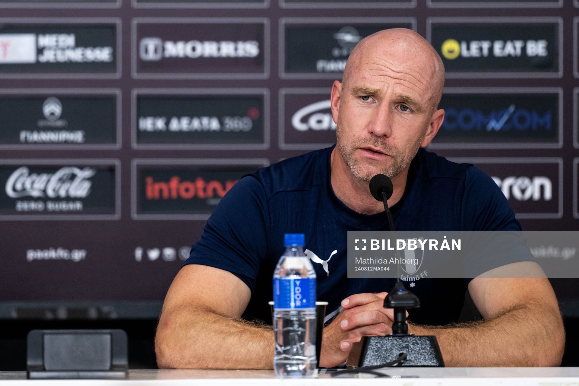 Head coach Henrik Rydström