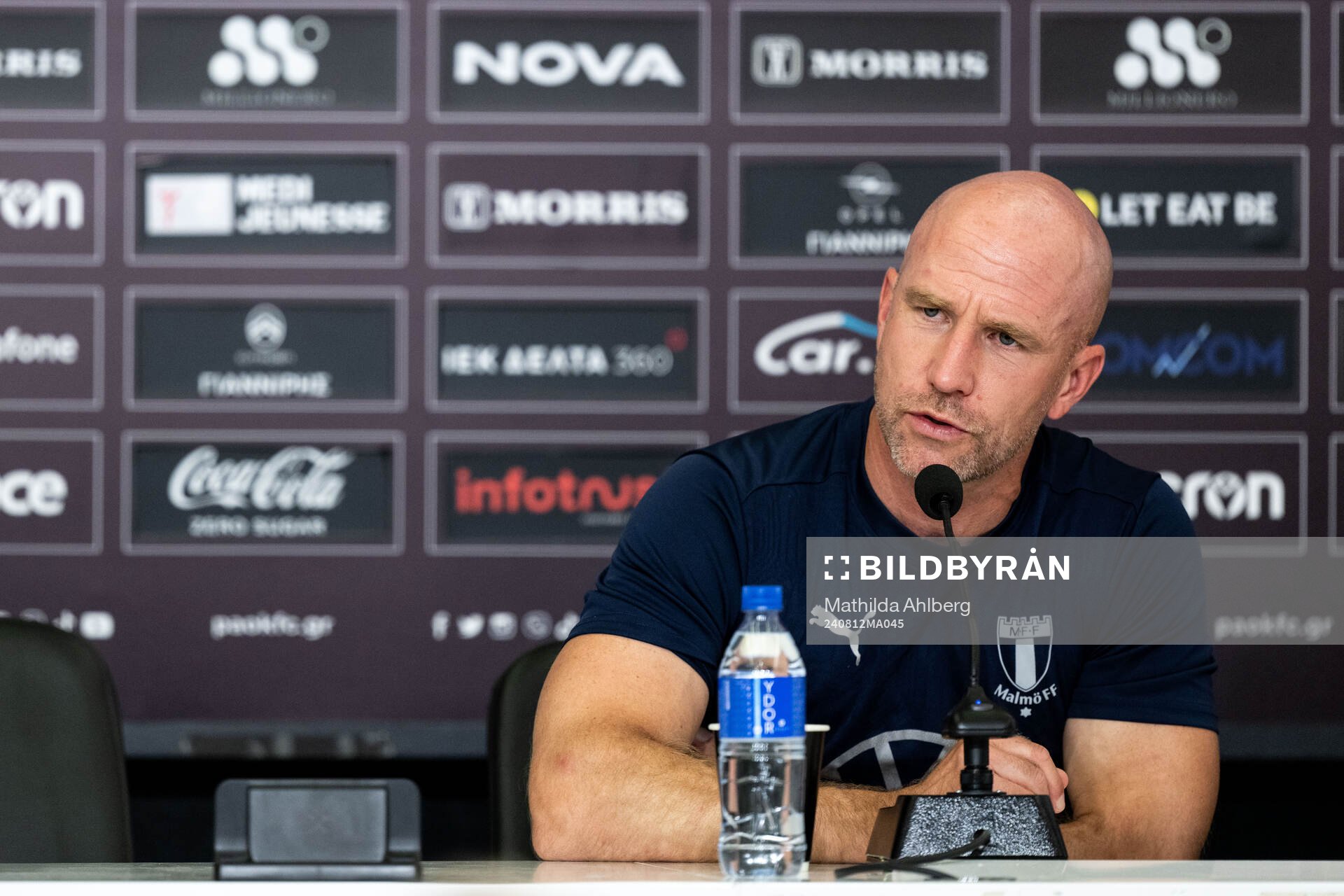 Head coach Henrik Rydström