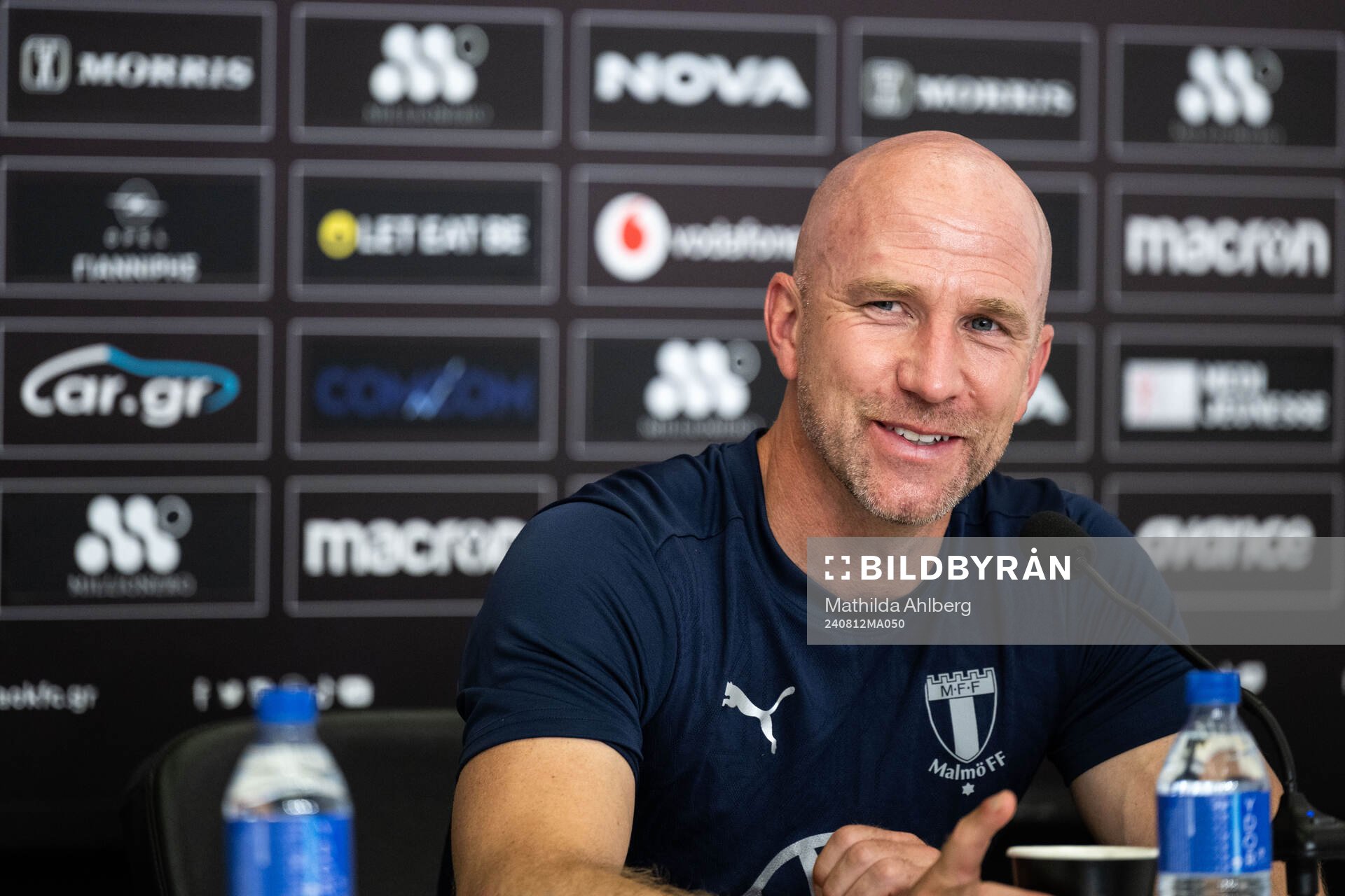Head coach Henrik Rydström
