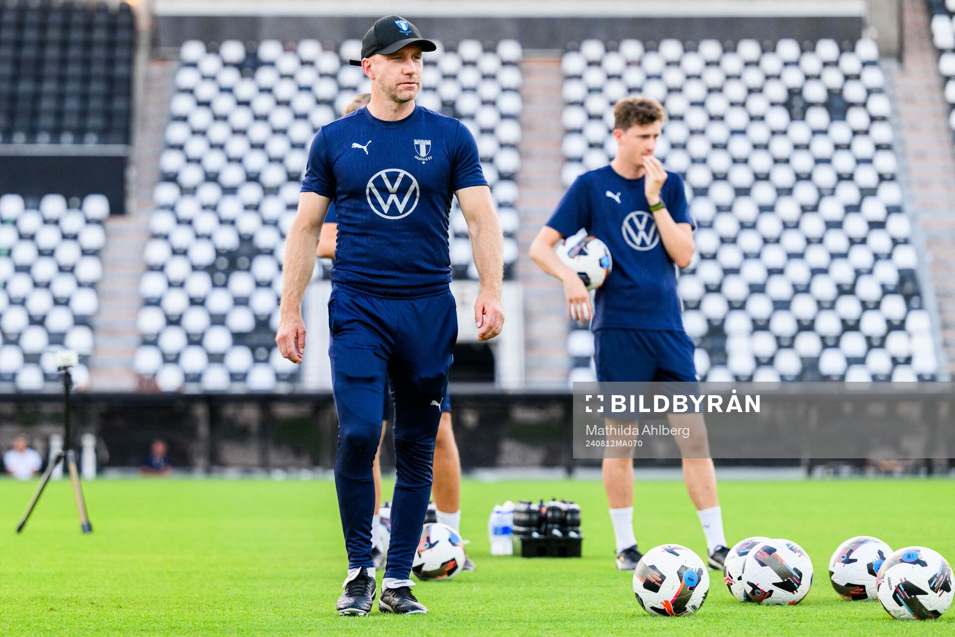 Head coach Henrik Rydström of Malmö FF and