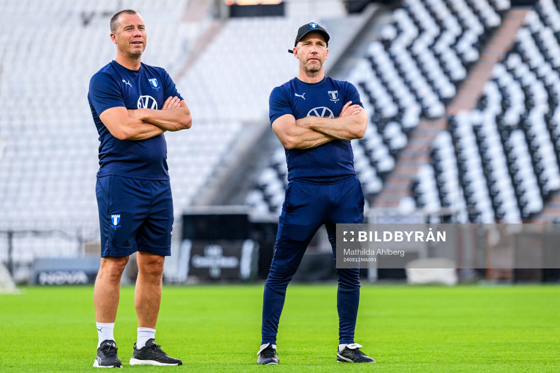 Sports director Daniel Andersson and Head coach Henrik