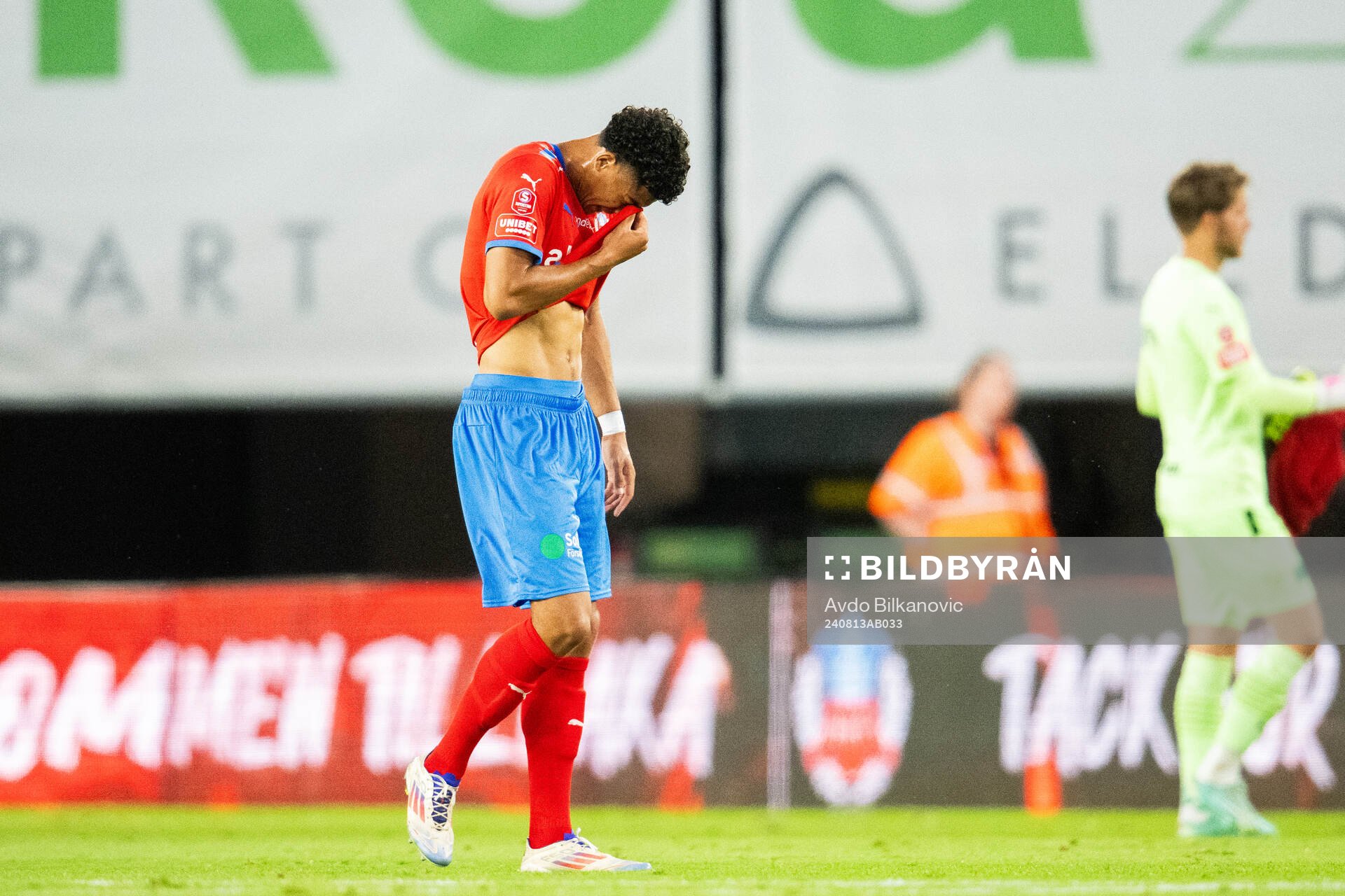 Helsingborgs Milan Silva Rasmussen deppar