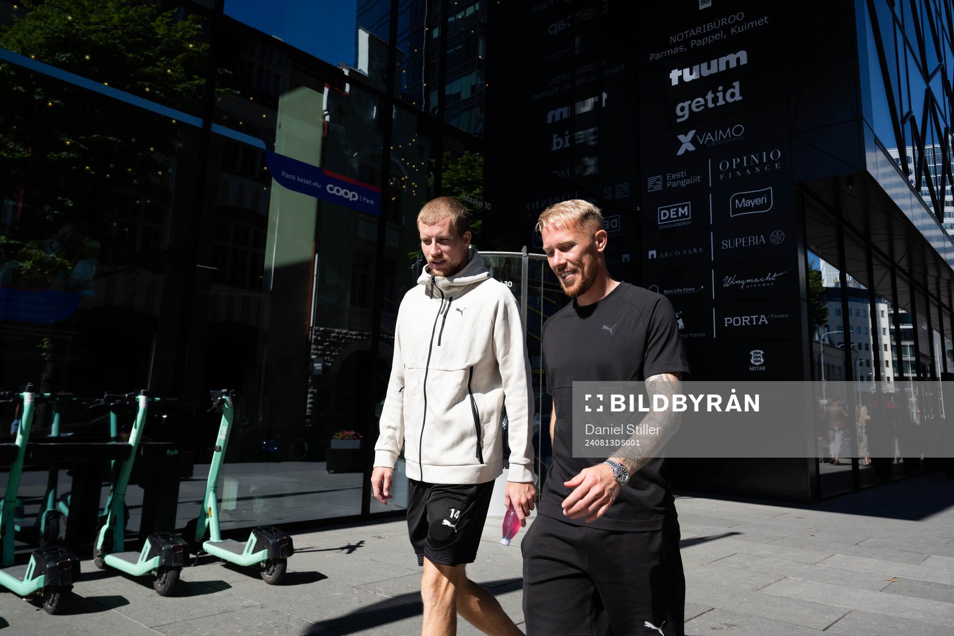 Simon Gustafson and Mikkel Rygaard Jensen