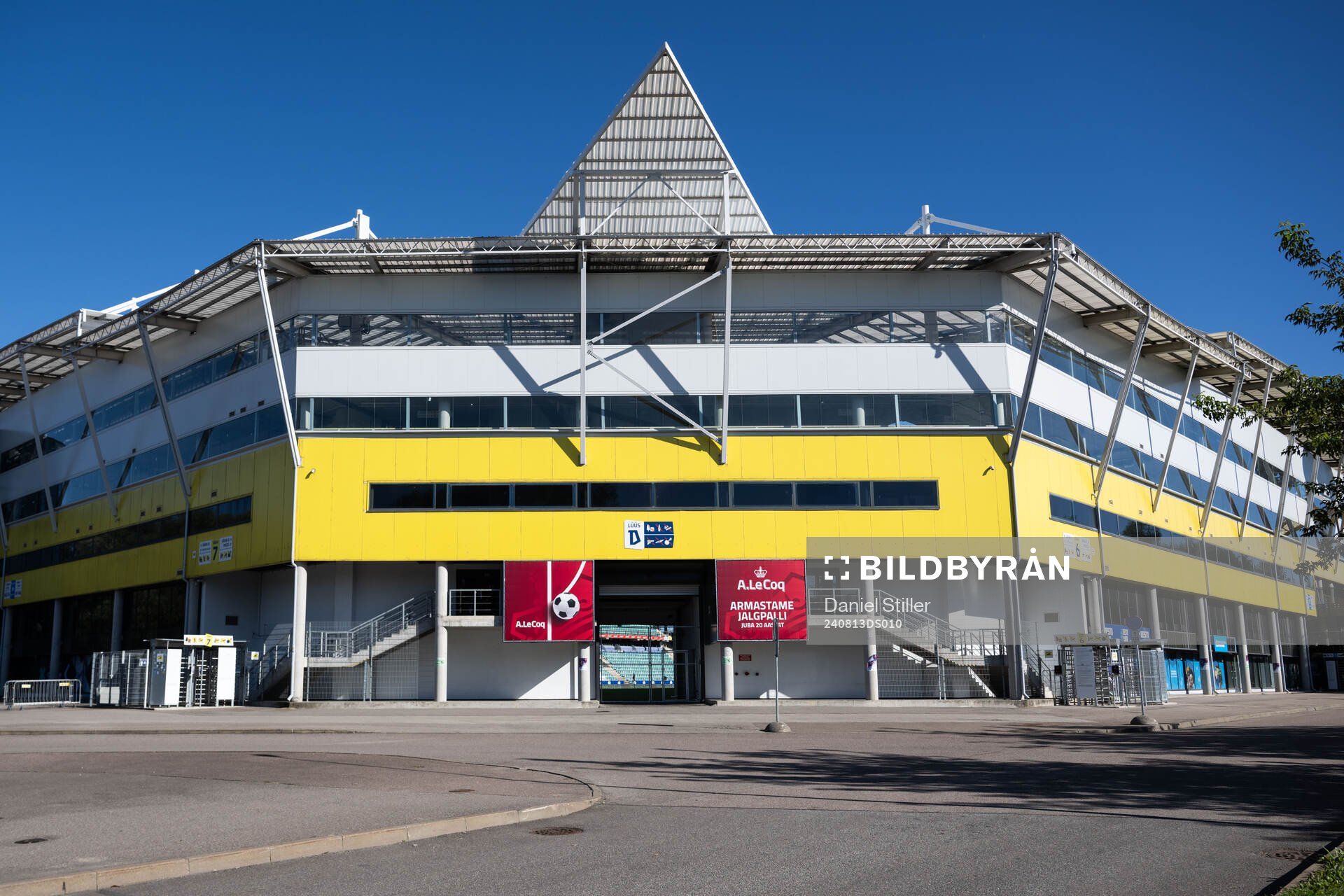 Exterior view of Lilleküla Stadium