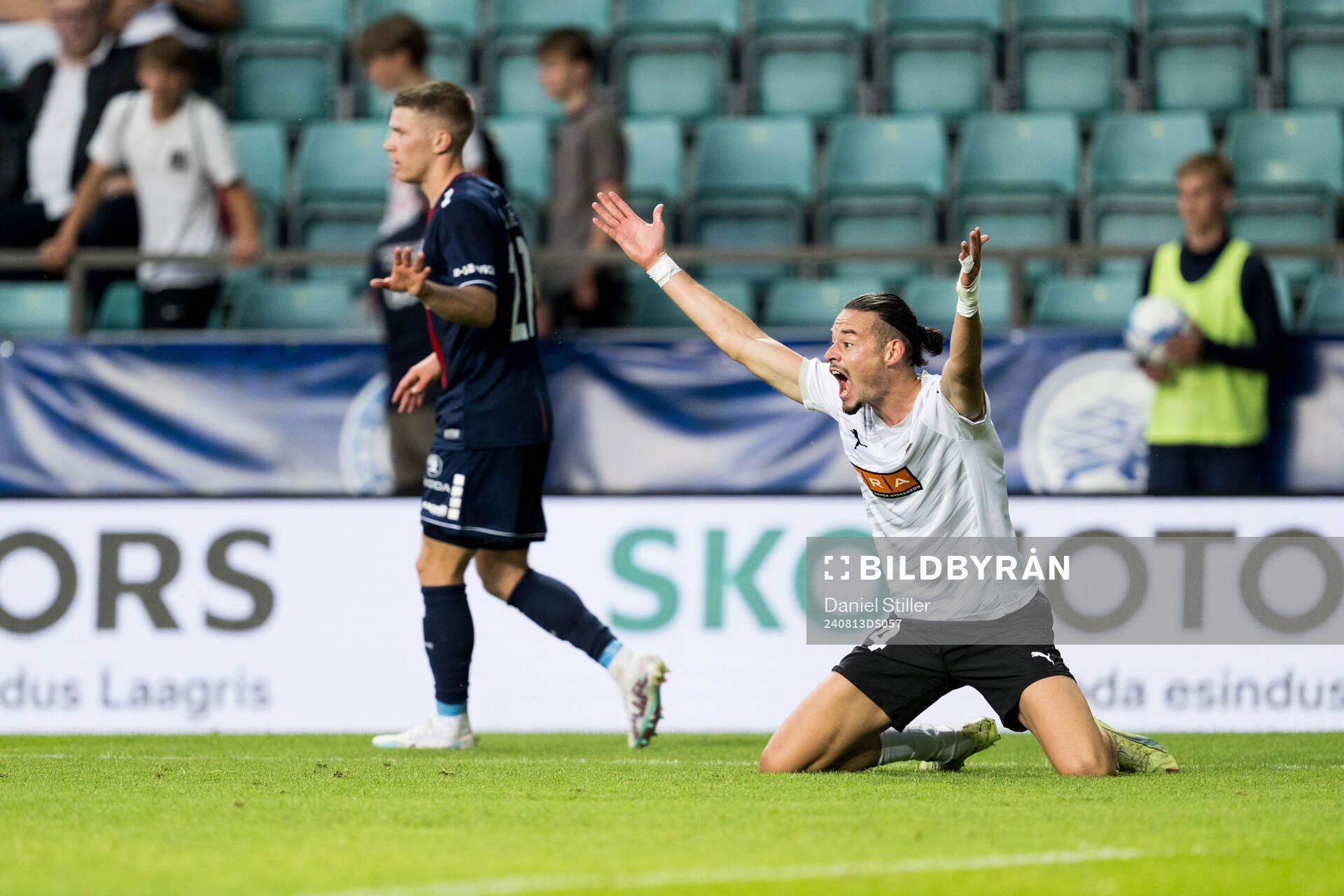 Amor Layouni of Häcken looks dejected