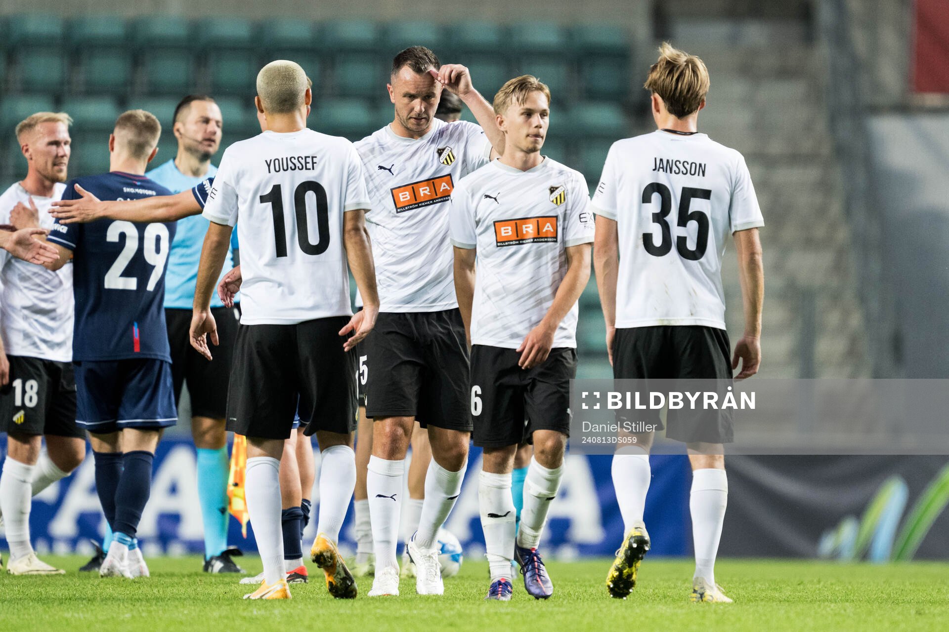 Even Hovland and Pontus Dahbo of Häcken