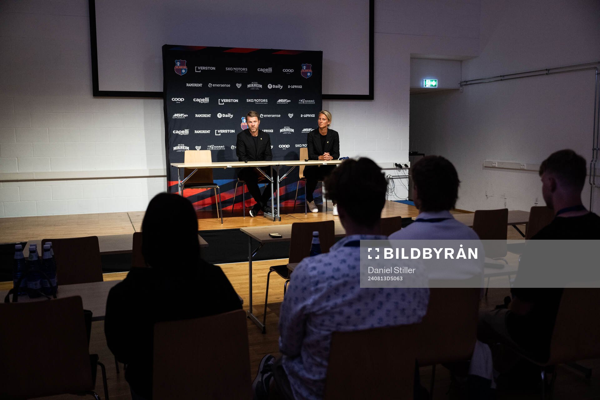 Head coach Paco Johansen and CEO/head of communications