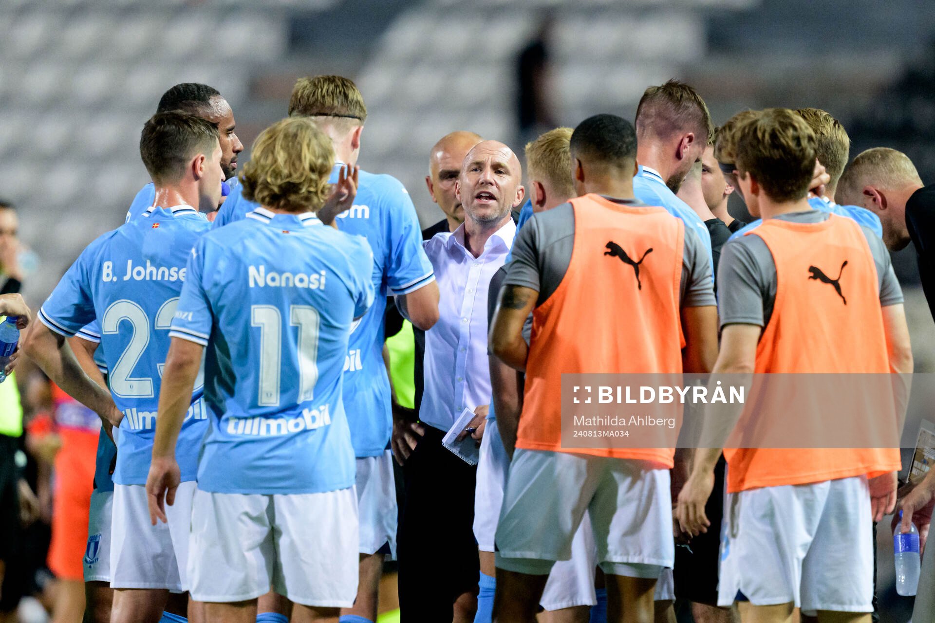 Head coach Henrik Rydström of Malmö FF
