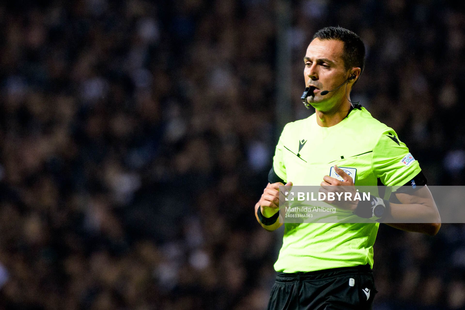 Referee Marco Di Bello