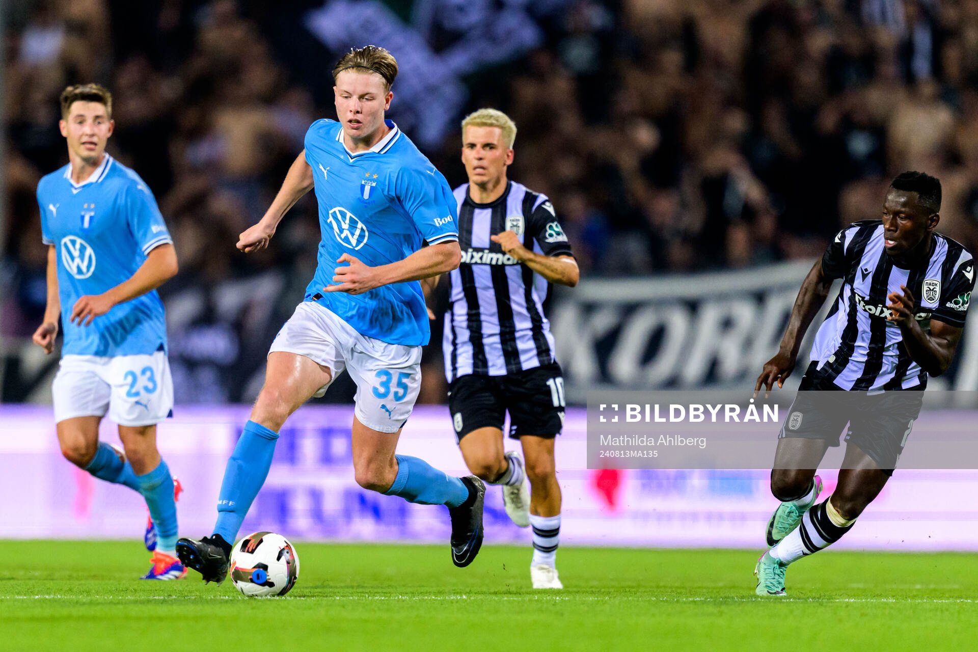 Nils Zätterström of Malmö FF