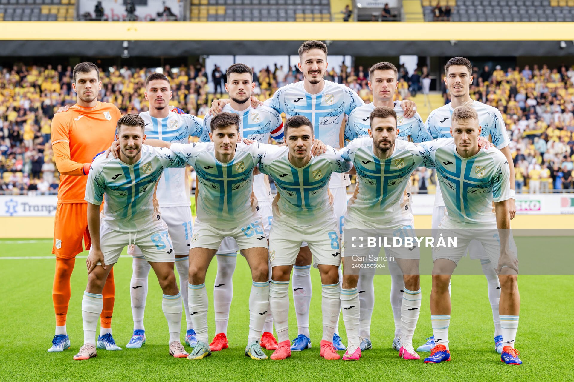 The starting eleven of Rijeka