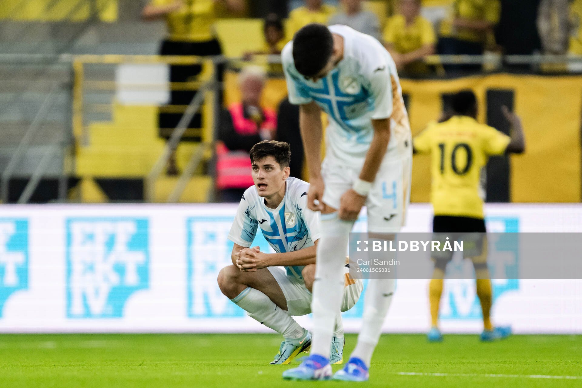 Veldin Hodža of Rijeka looks dejected