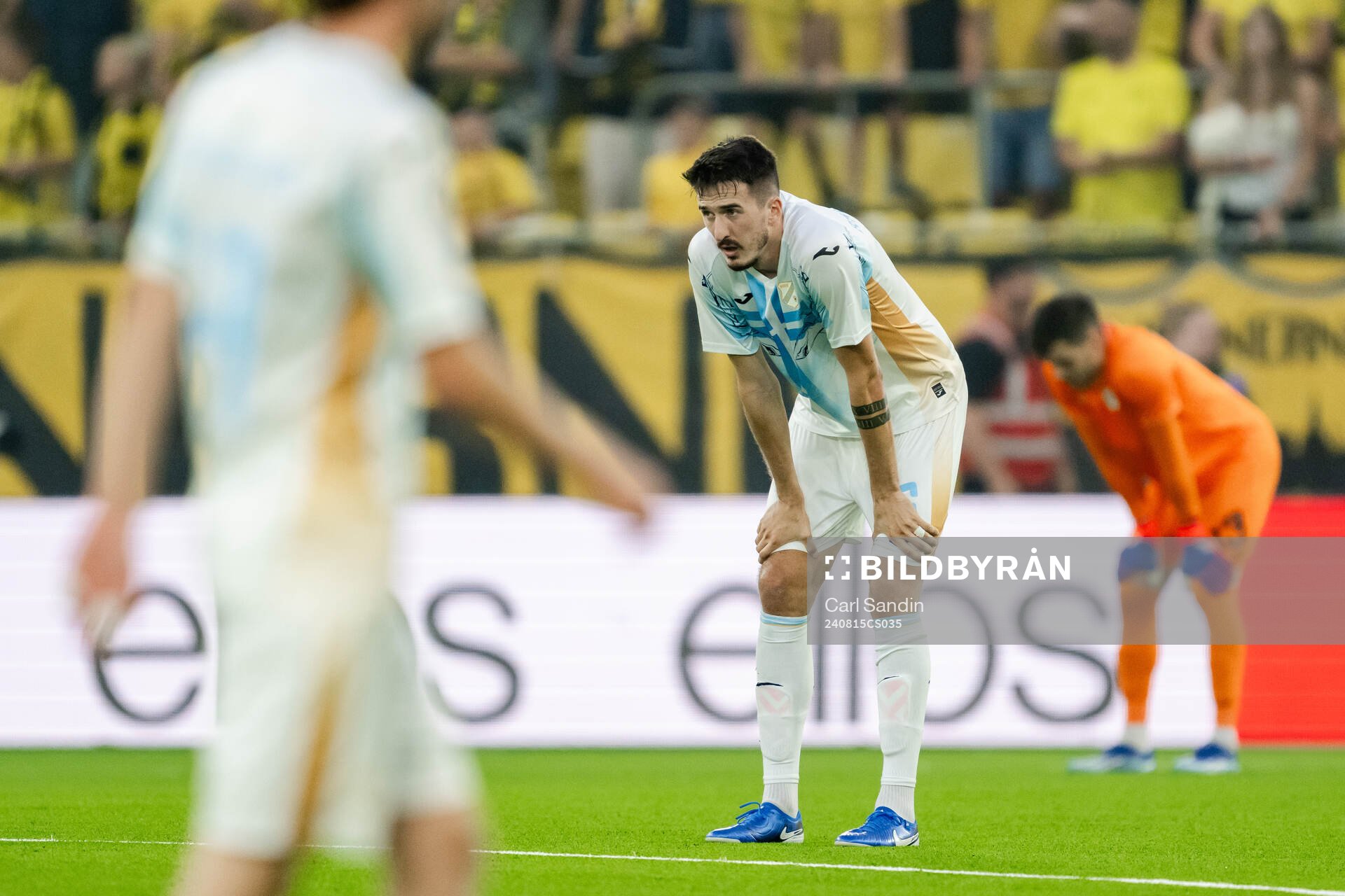 Stjepan Radeljic of Rijeka looks dejected